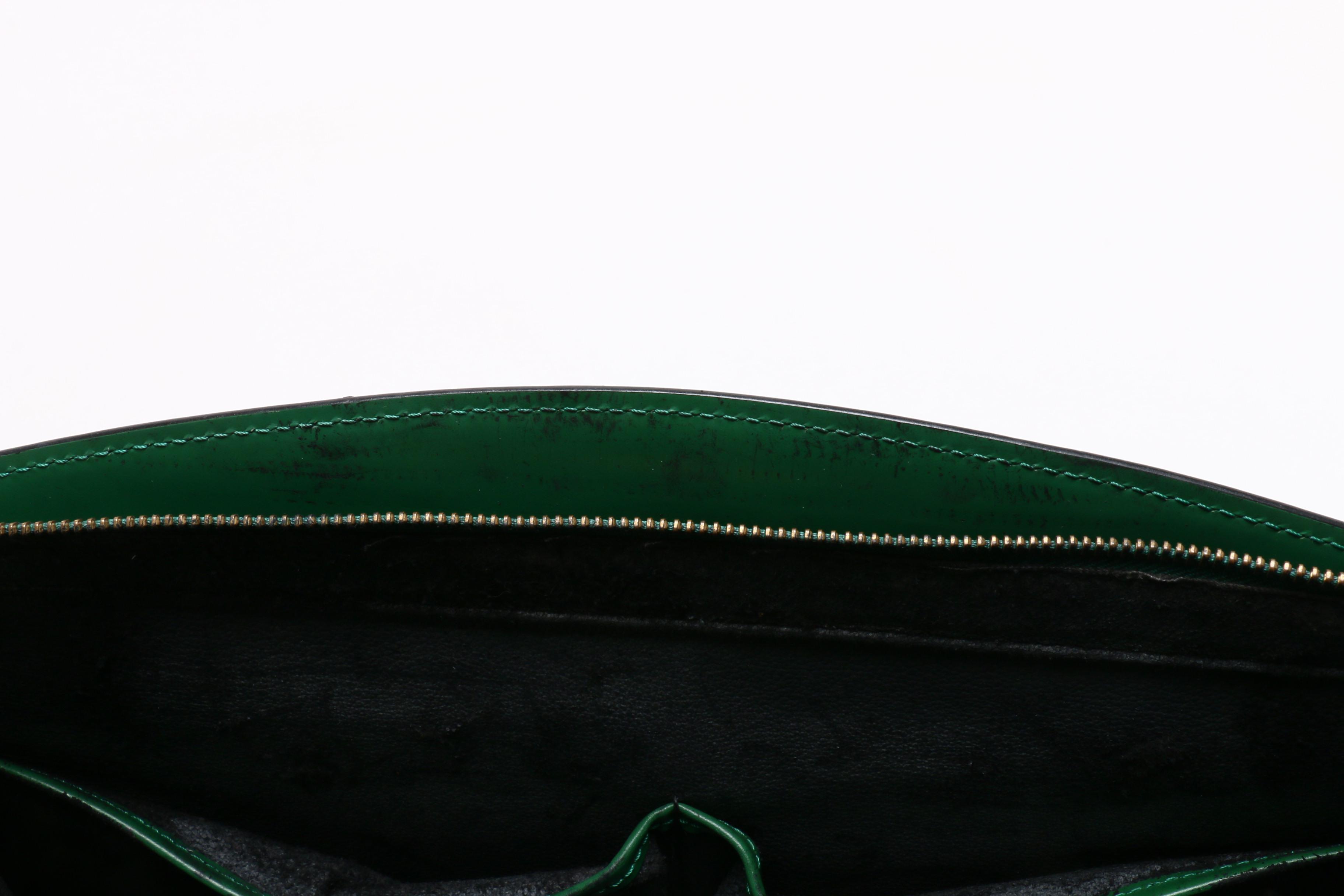 Louis Vuitton Borneo Green EPI Leather Riviera Tote Bag