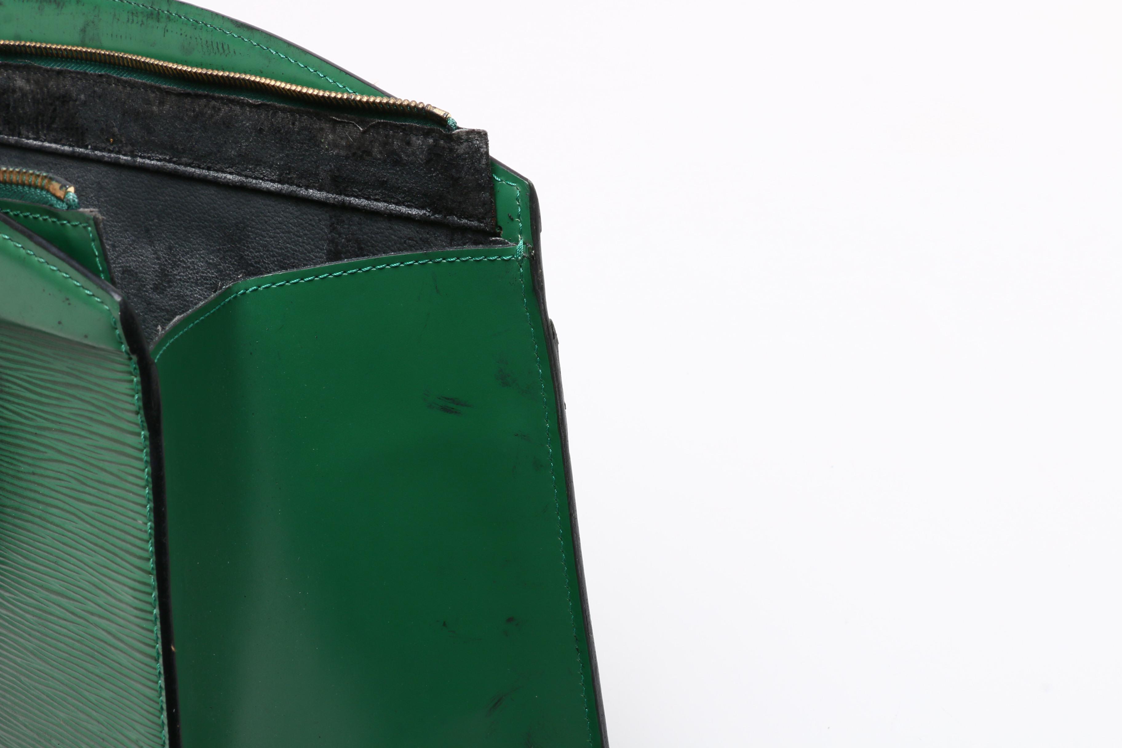 Louis Vuitton Borneo Green EPI Leather Riviera Tote Bag