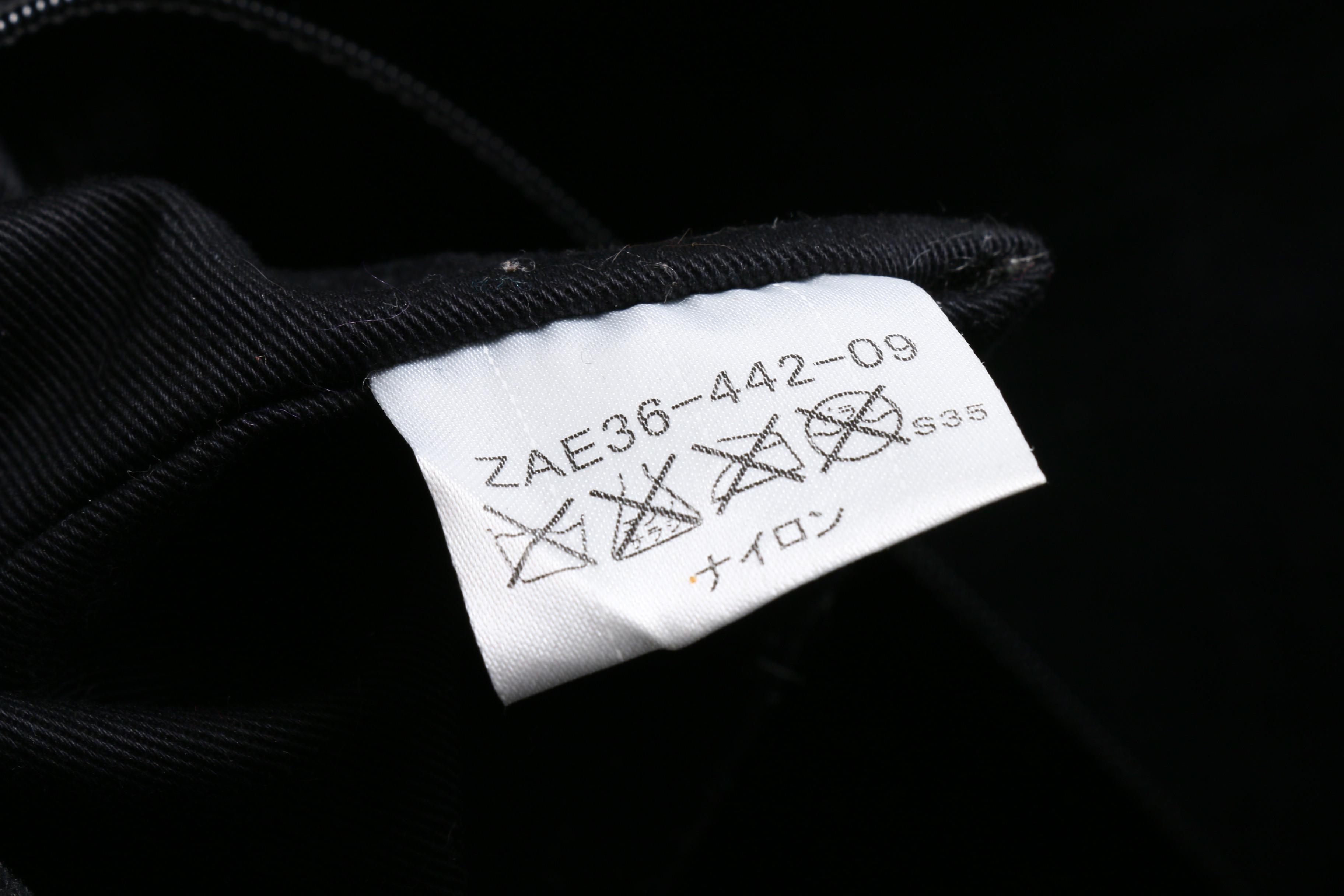 Burberry London Blue Label Black Nylon Tote