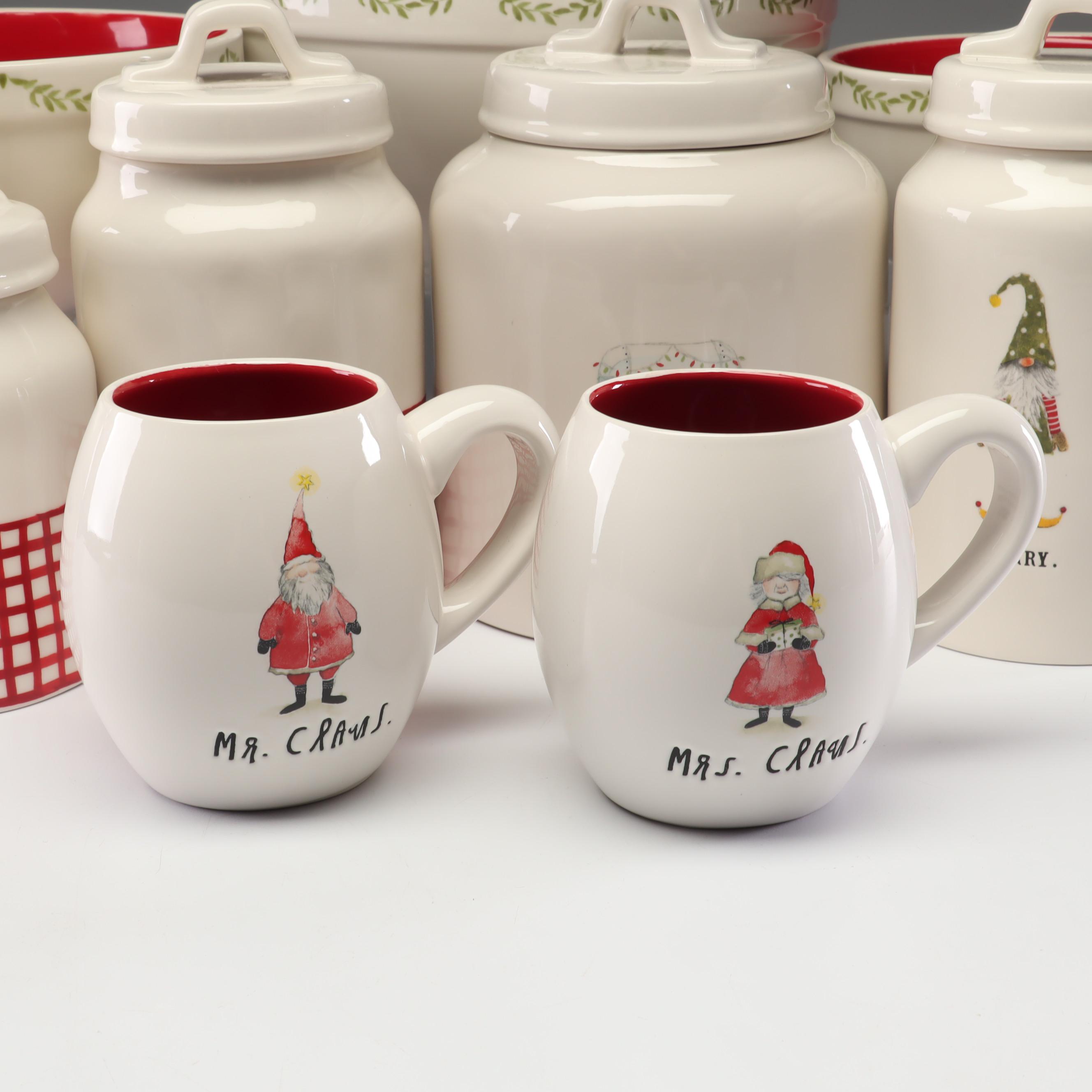 Rae Dunn Artisan Collection by Magenta Christmas Dishes