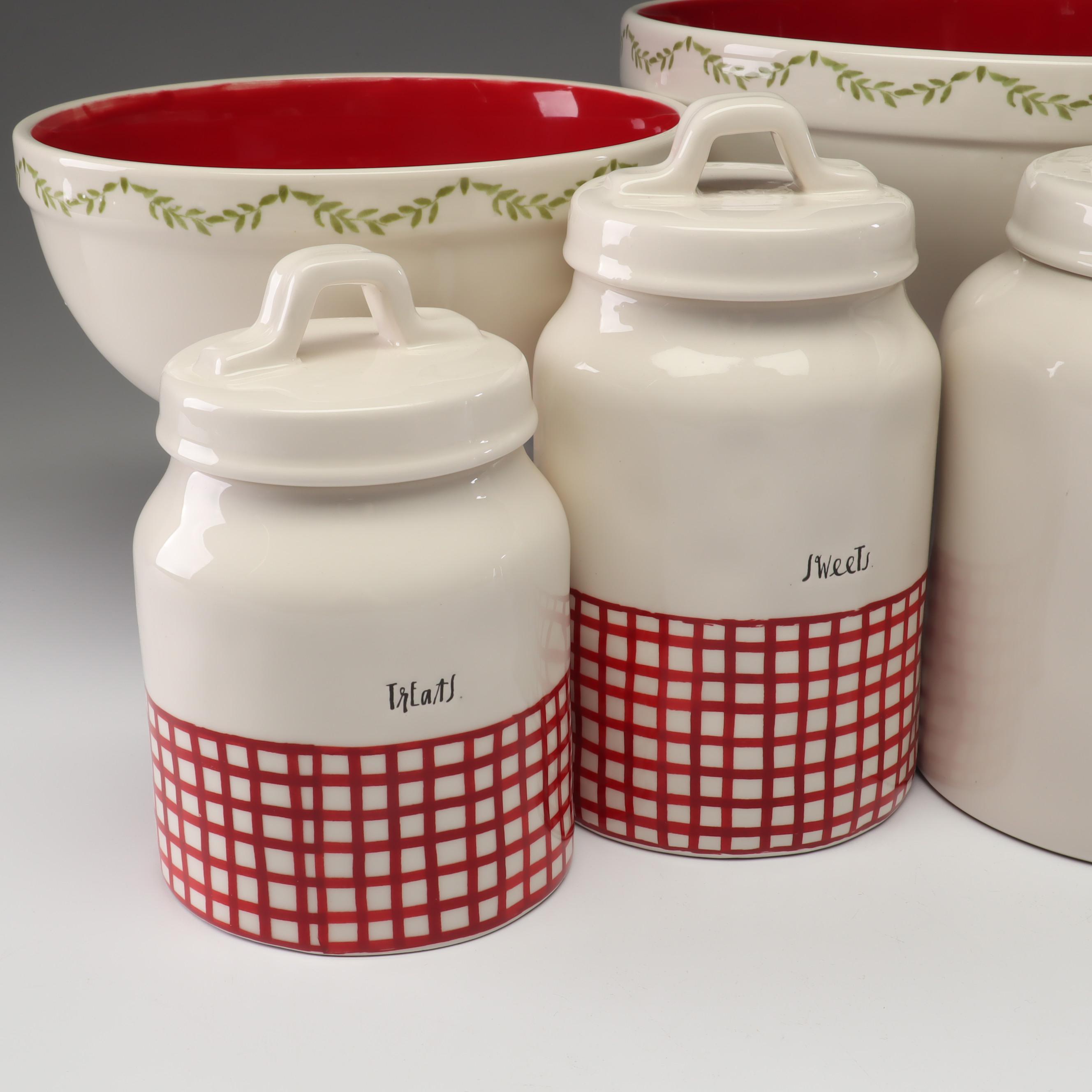 Rae Dunn Artisan Collection by Magenta Christmas Dishes