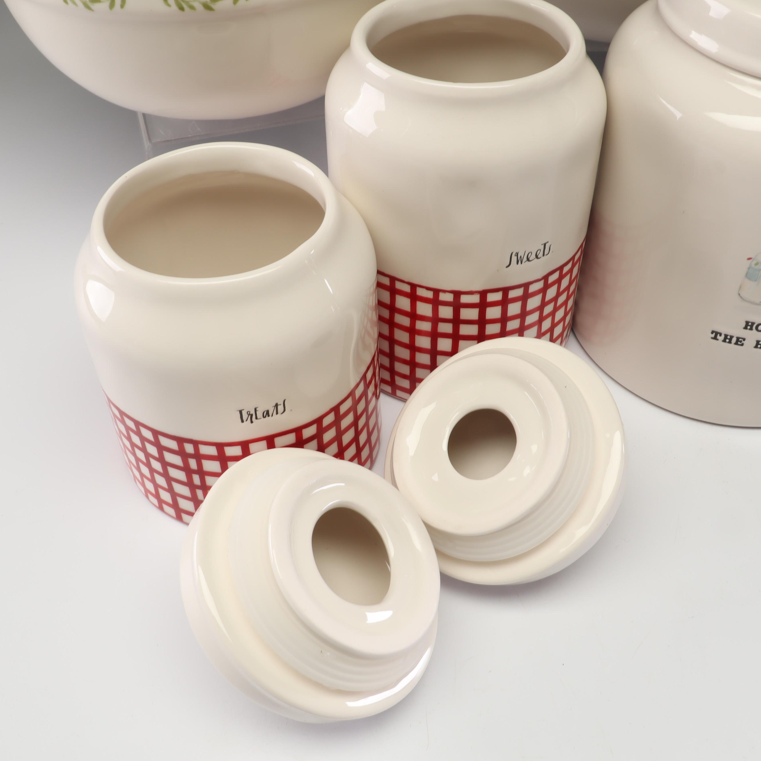 Rae Dunn Artisan Collection by Magenta Christmas Dishes