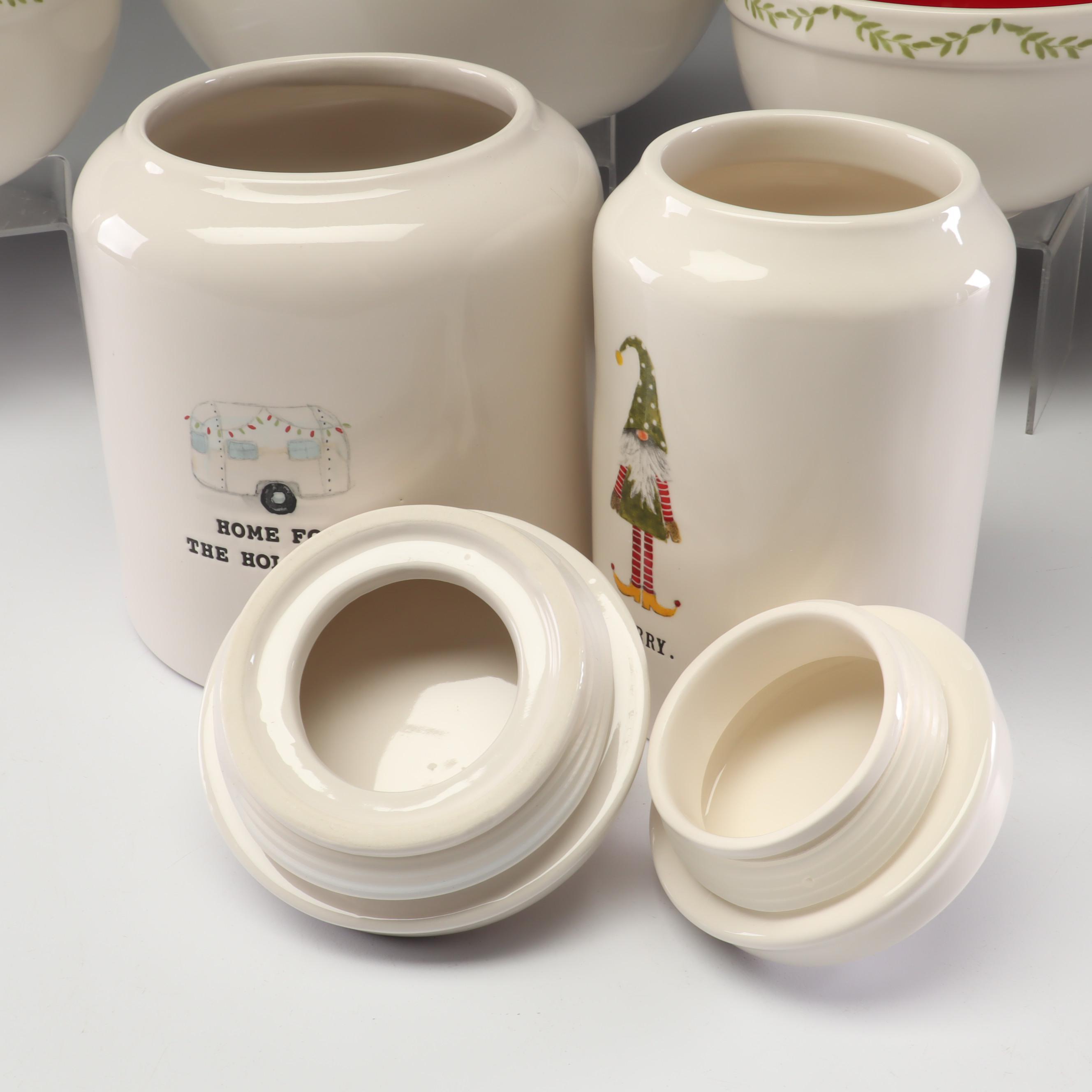 Rae Dunn Artisan Collection by Magenta Christmas Dishes