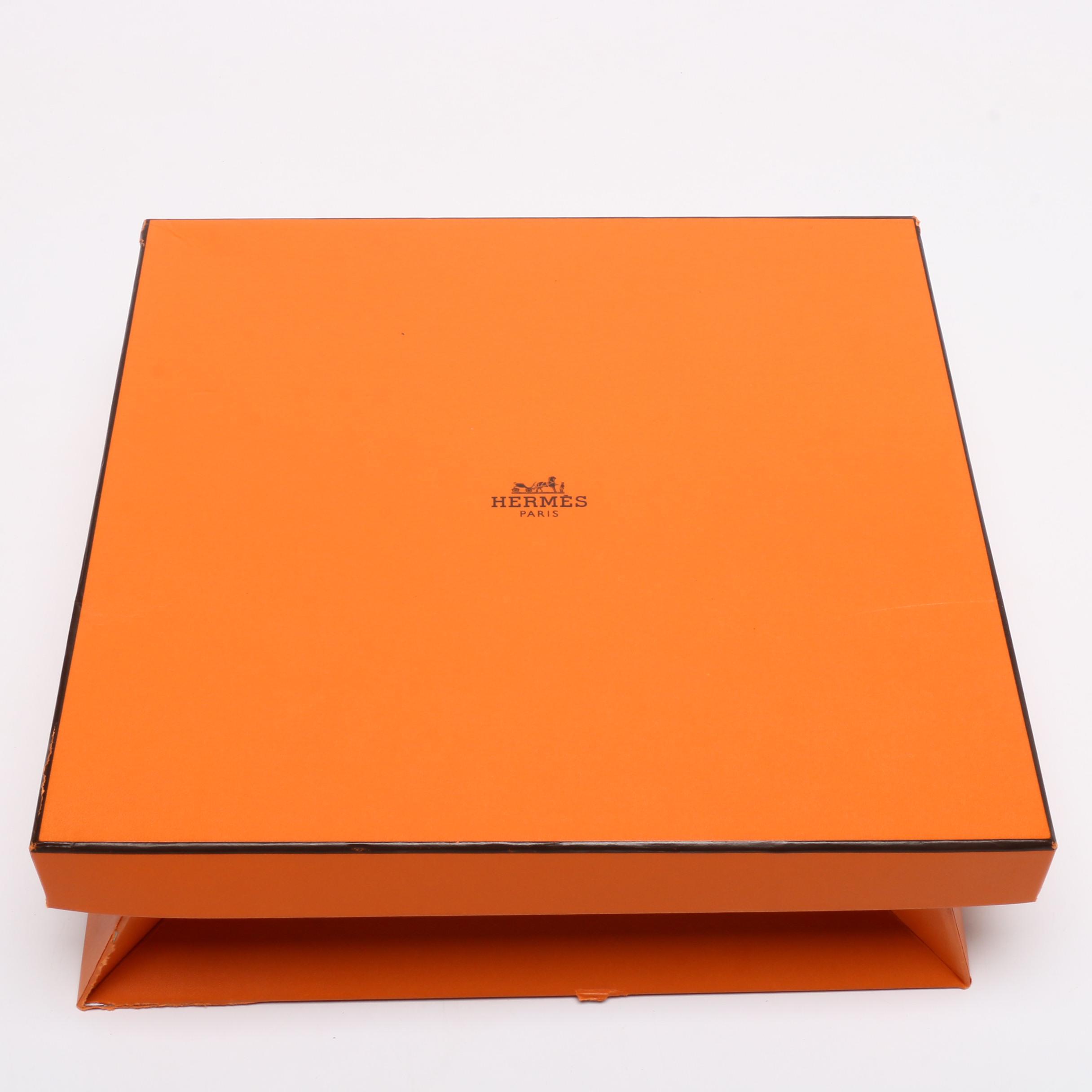 Hermès Paris Tan Clemence Leather Saddle Bag