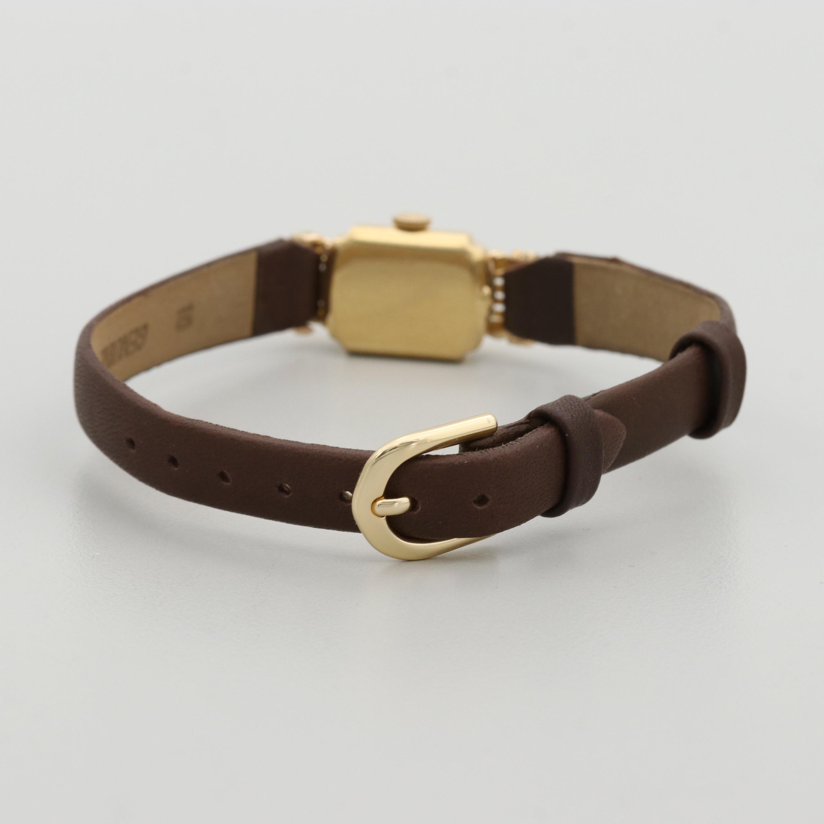 Vintage Rolex 18K Yellow Gold Fancy Lug Cocktail Watch