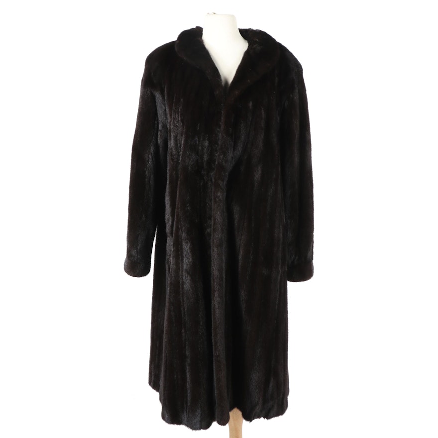 Natural Ranch Mink Fur Coat from Bifano's of Dallas