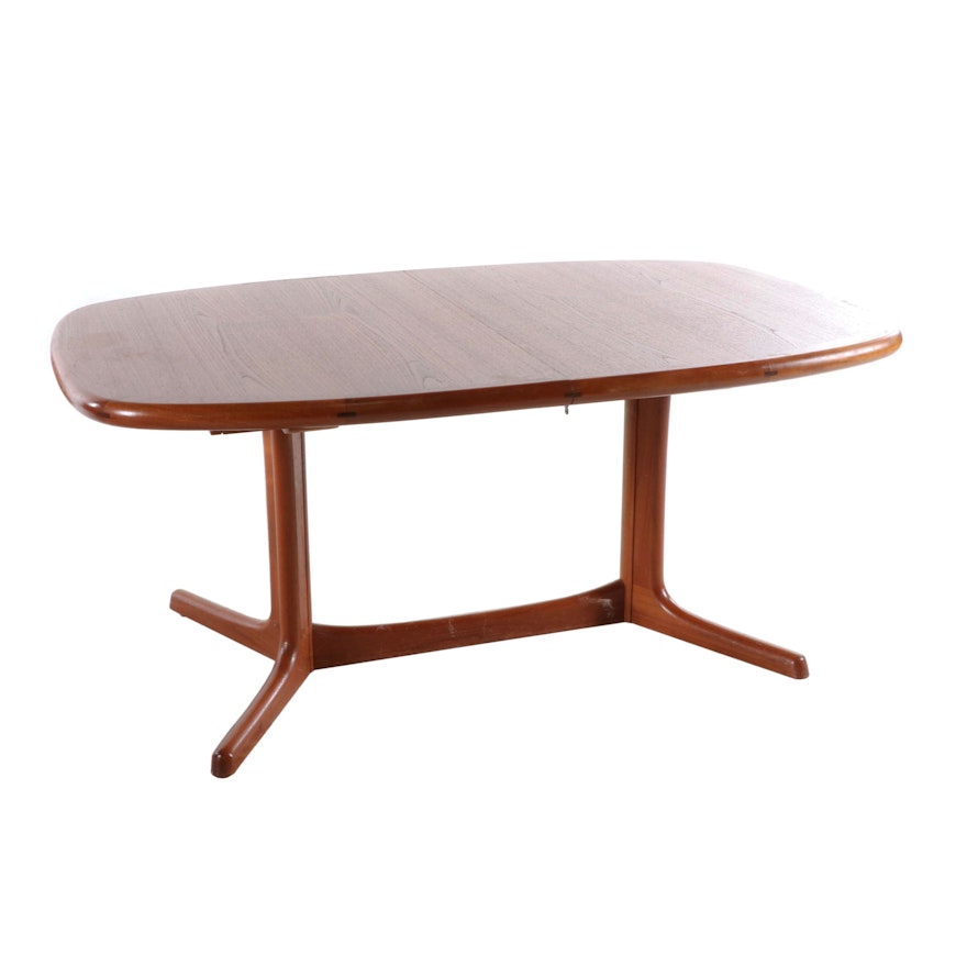 Dyrlund Danish Modern Teak Dining Table, Mid 20th Century