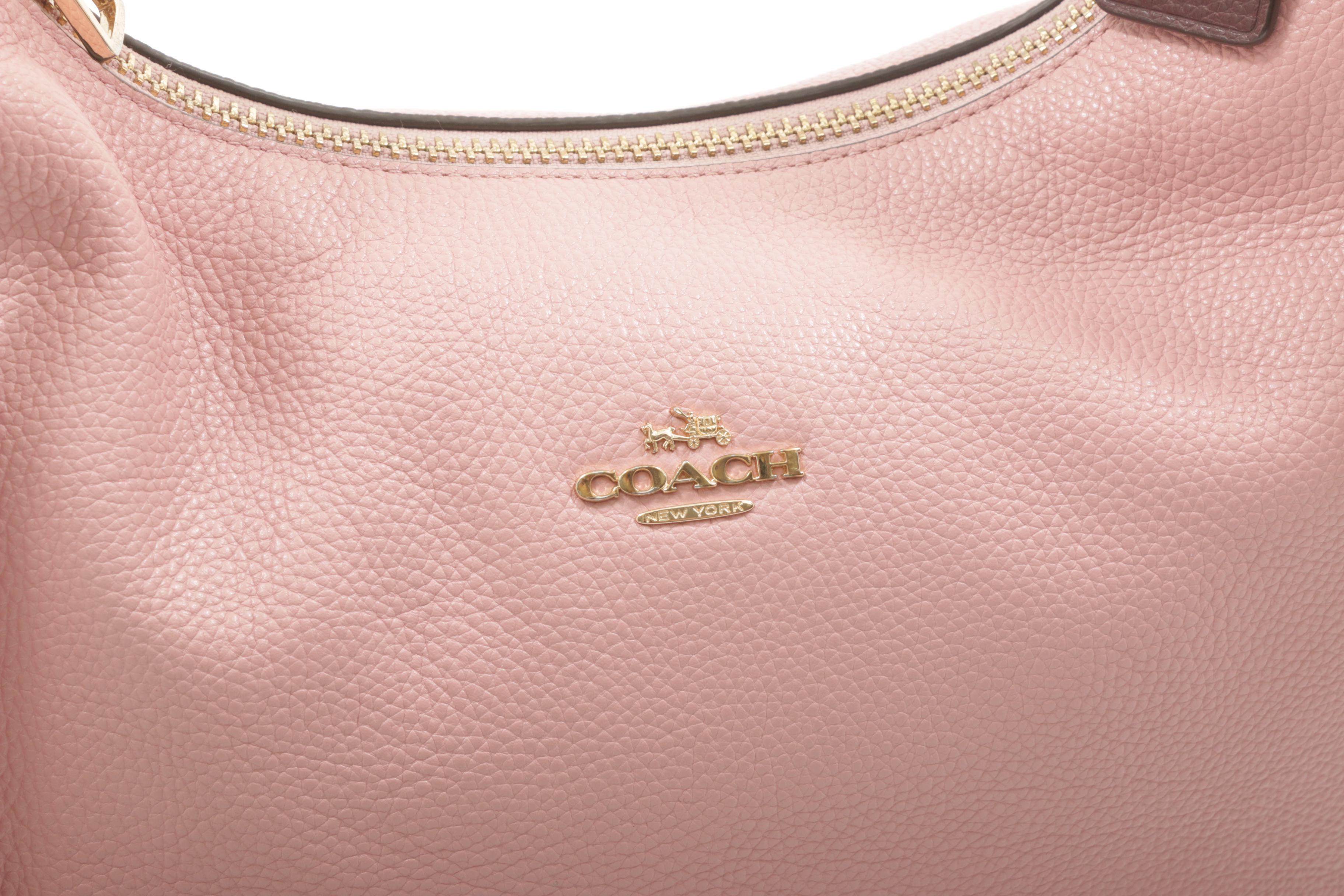 Coach Harley Convertible Hobo Bag in Multicolor Colorblock Pebbled Leather