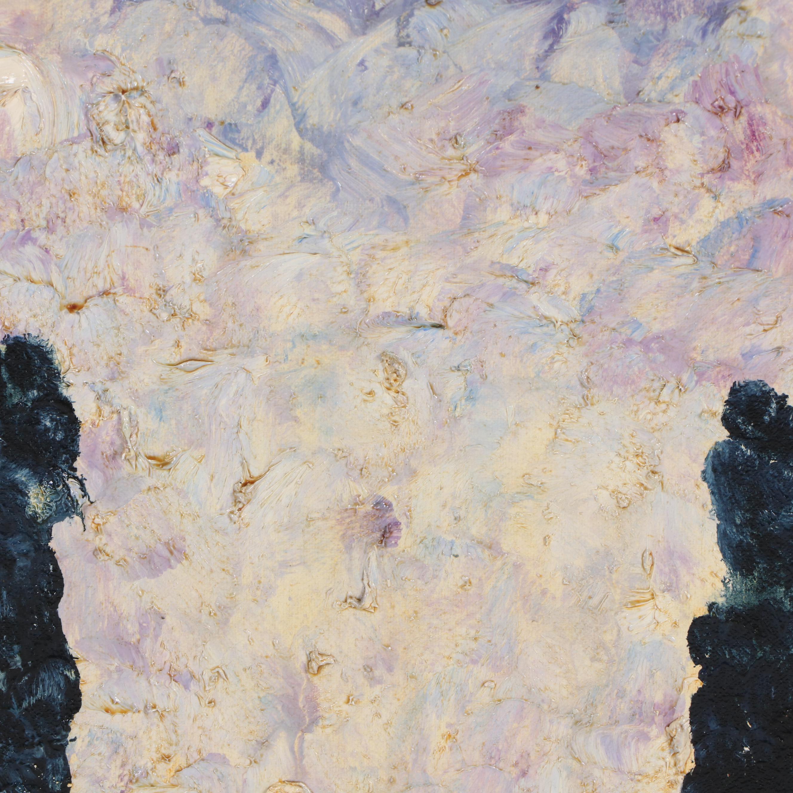 Olif Venters Oil Painting "Warsaw Ghetto 2"