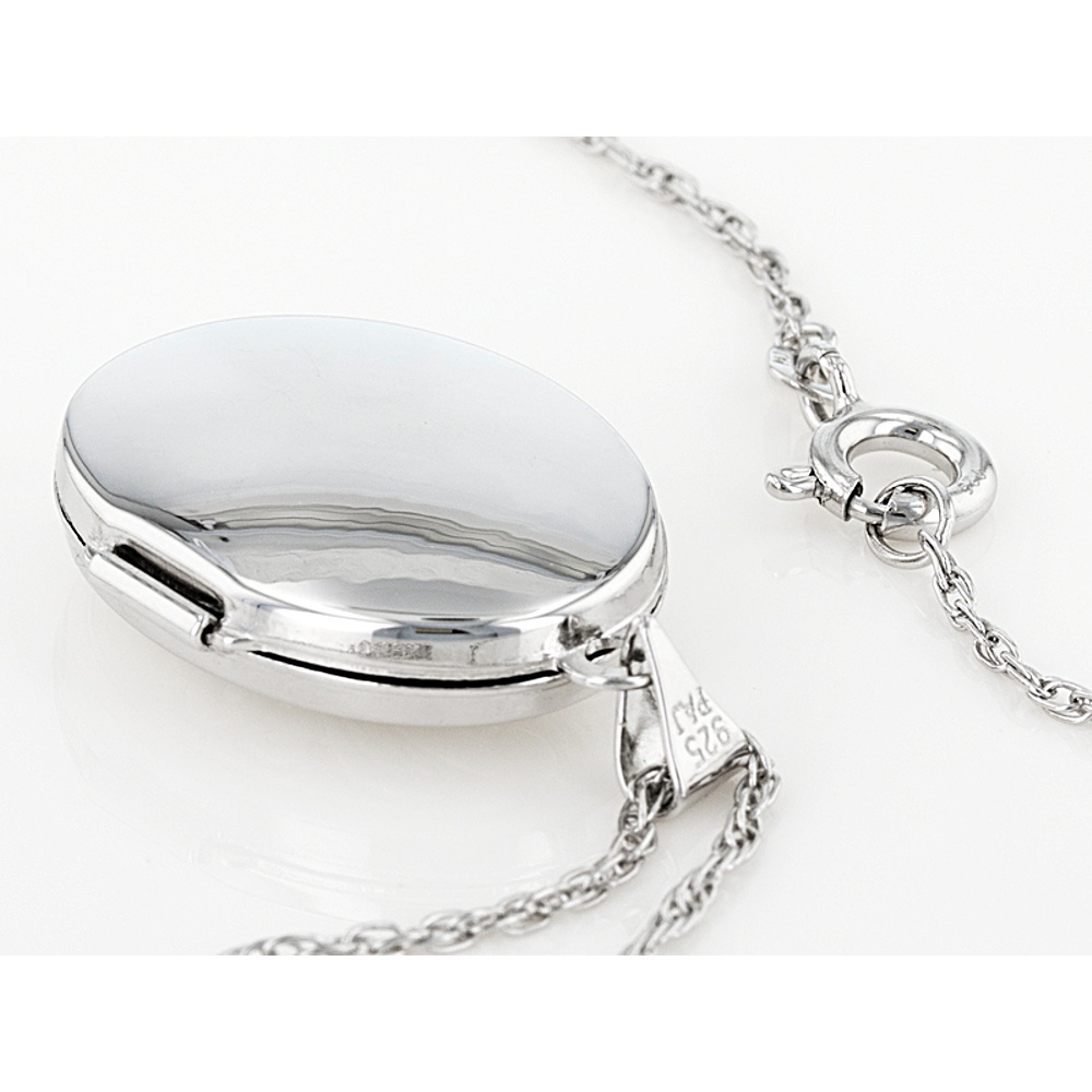 Sterling Silver Locket with Chain
