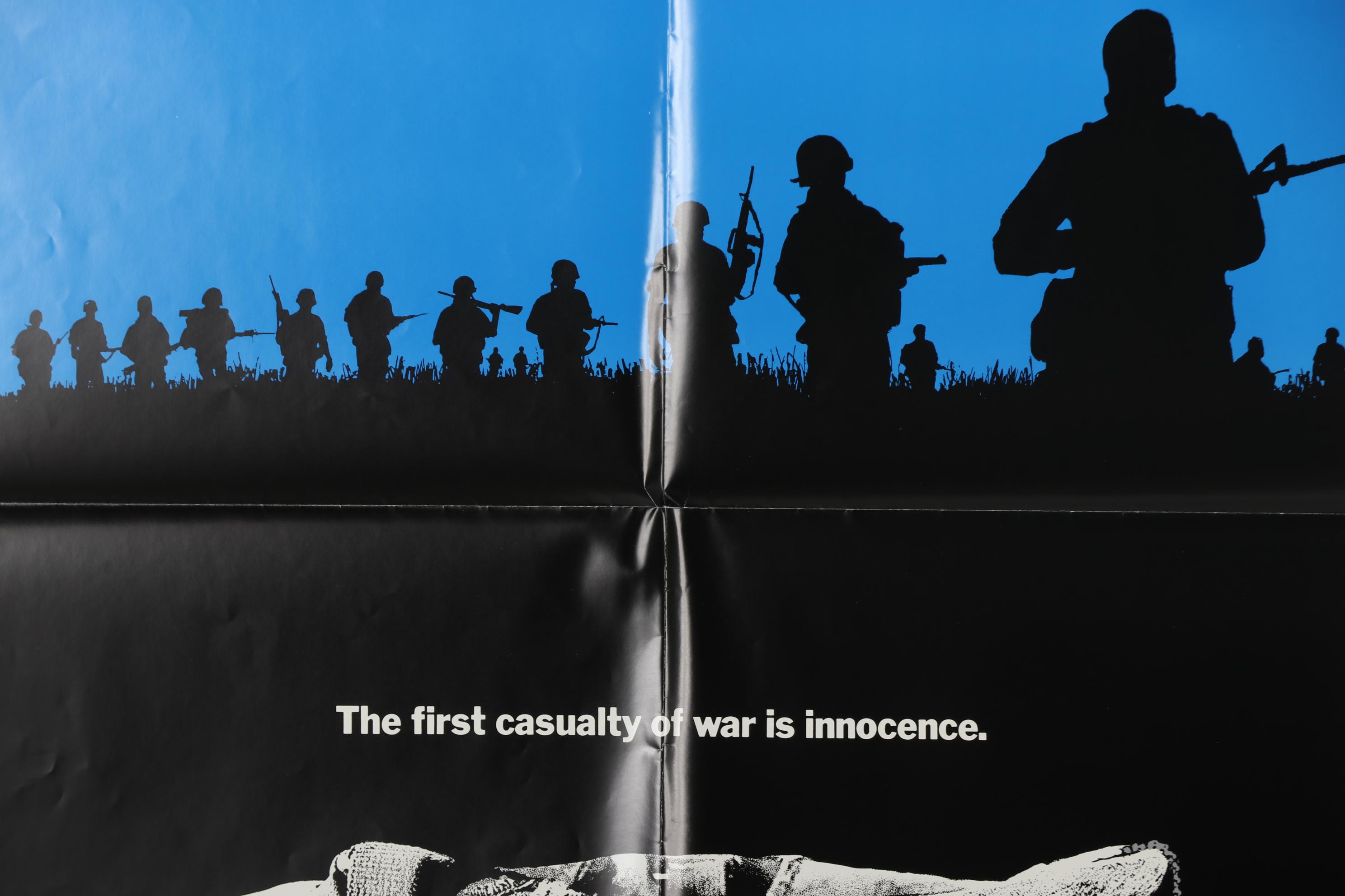 1979-1986 Offset Lithograph Movie Posters for "Apocalypse Now" and "Platoon"