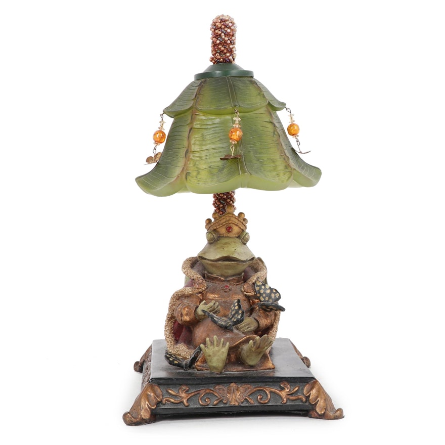 Whimsical Frog Table Lamp
