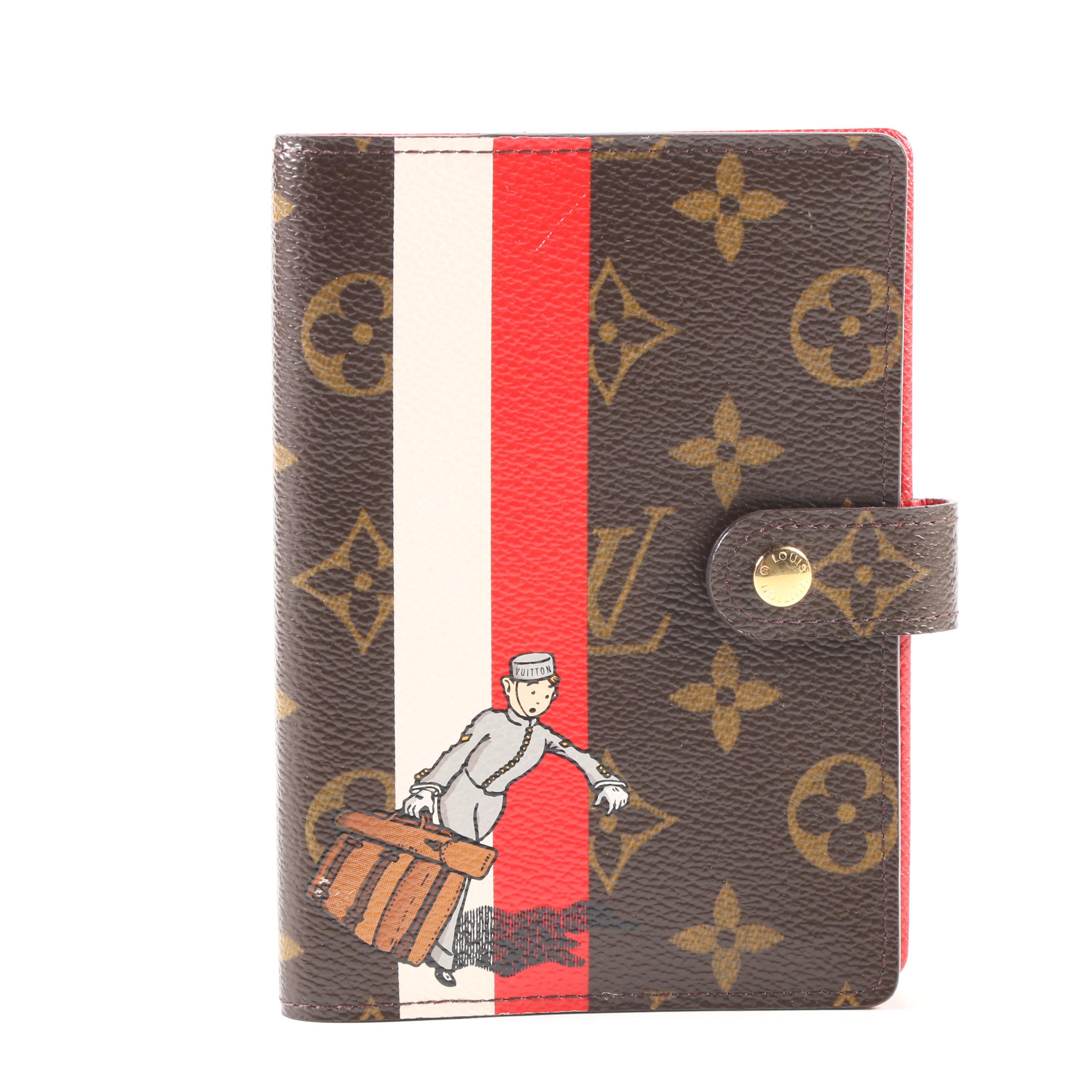 Louis Vuitton Paris Limited Edition Bellboy Agenda Notebook