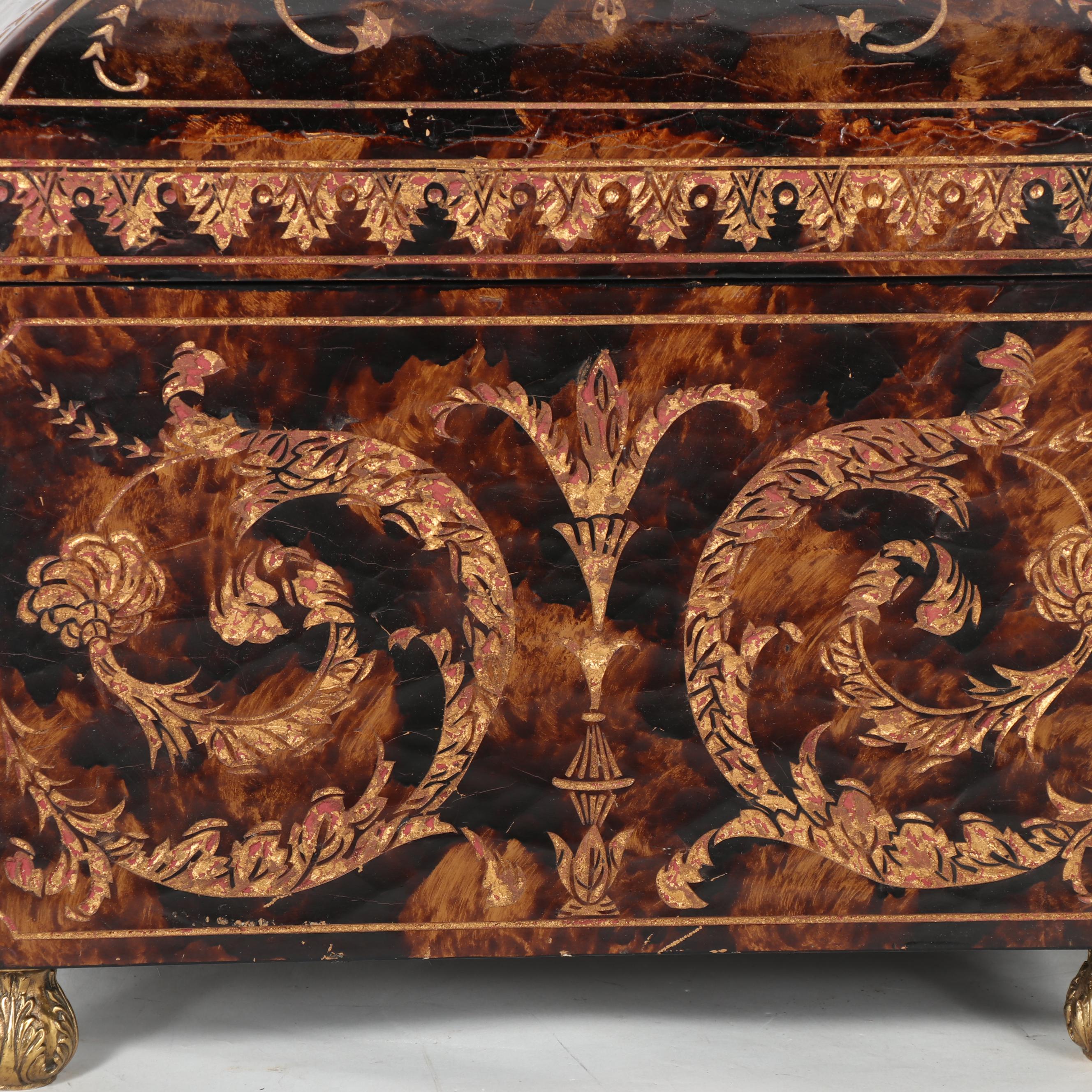 Maitland-Smith Coromandel Box and Other Wooden Boxes