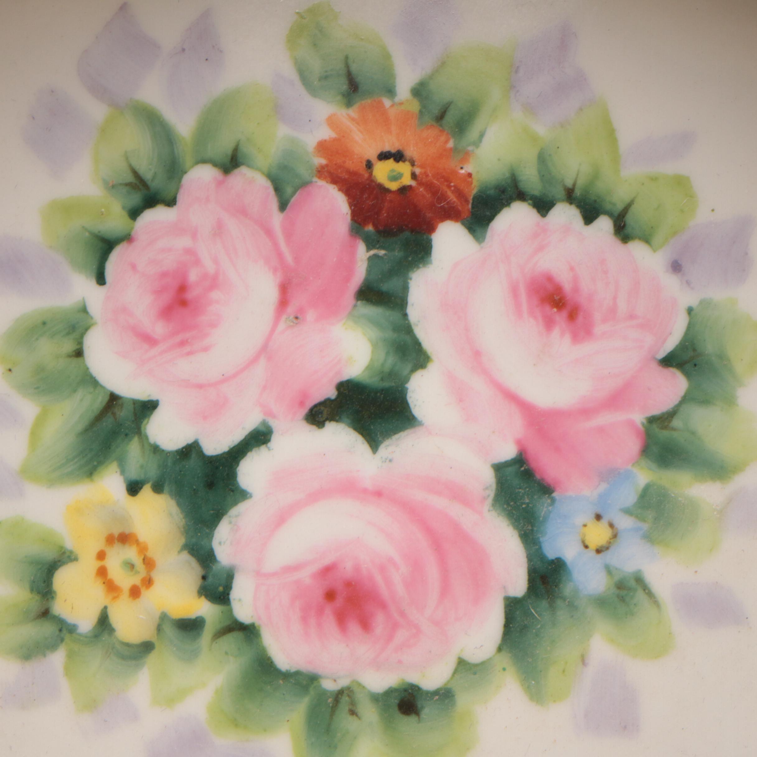 Noritake Hand-Painted Porcelain Candy and Nut Dishes, 1911-1921