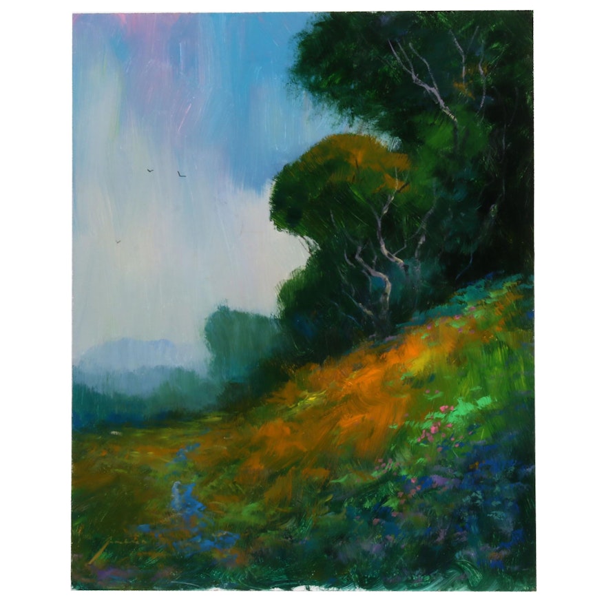 Michael Schofield Oil Painting "Hill Crest"