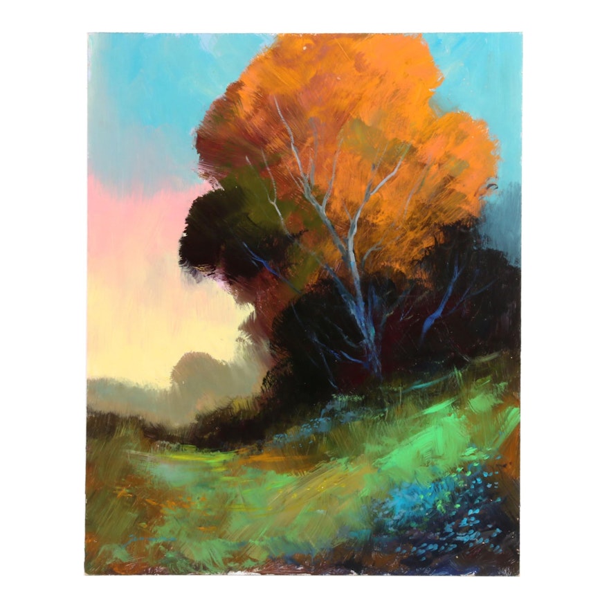 Michael Schofield Oil Painting "Autumn Splendor"