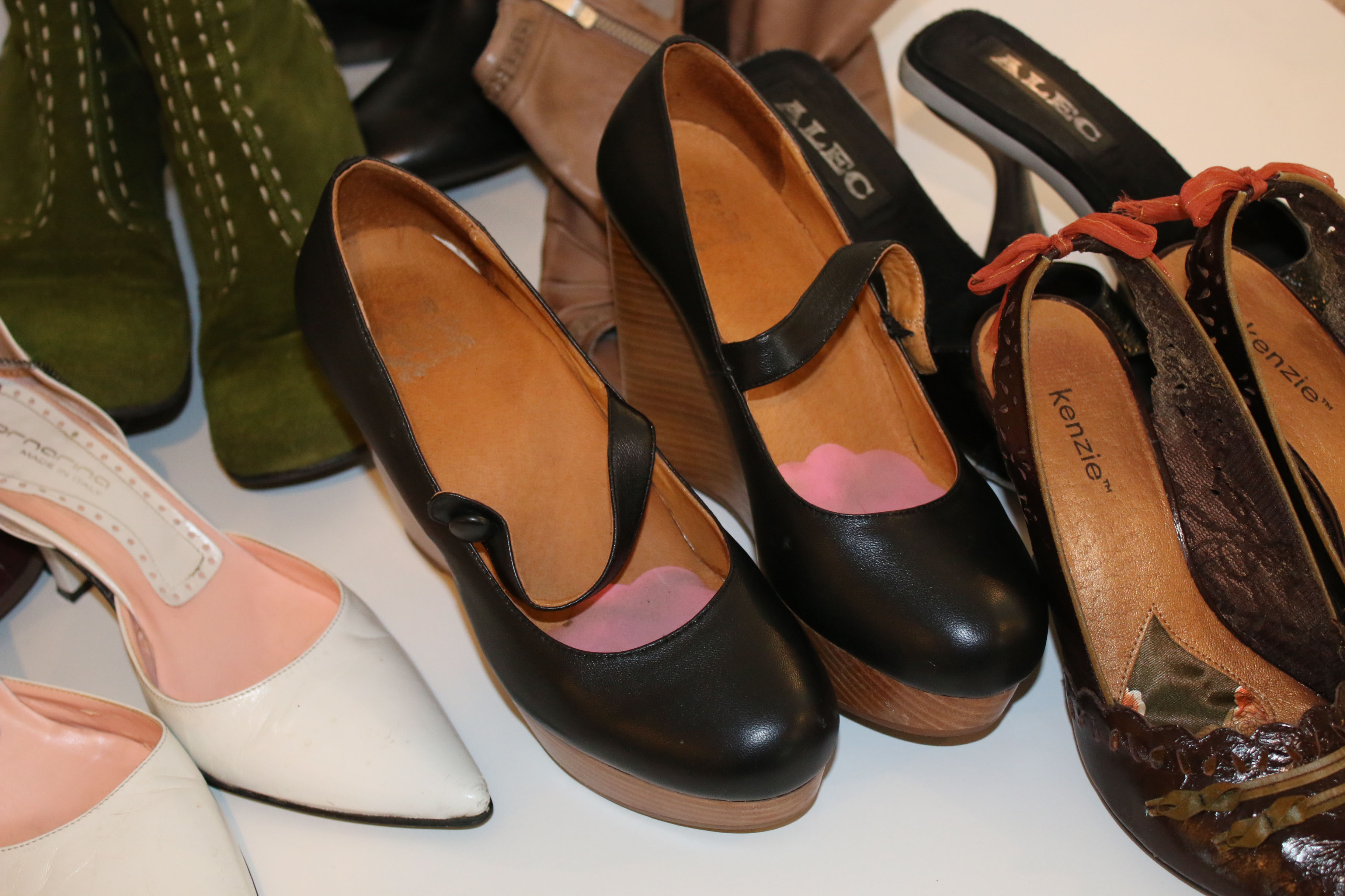 Vince Camuto, Kenzie, Fornarina, Steve Madden, Aldo, and Other Shoes