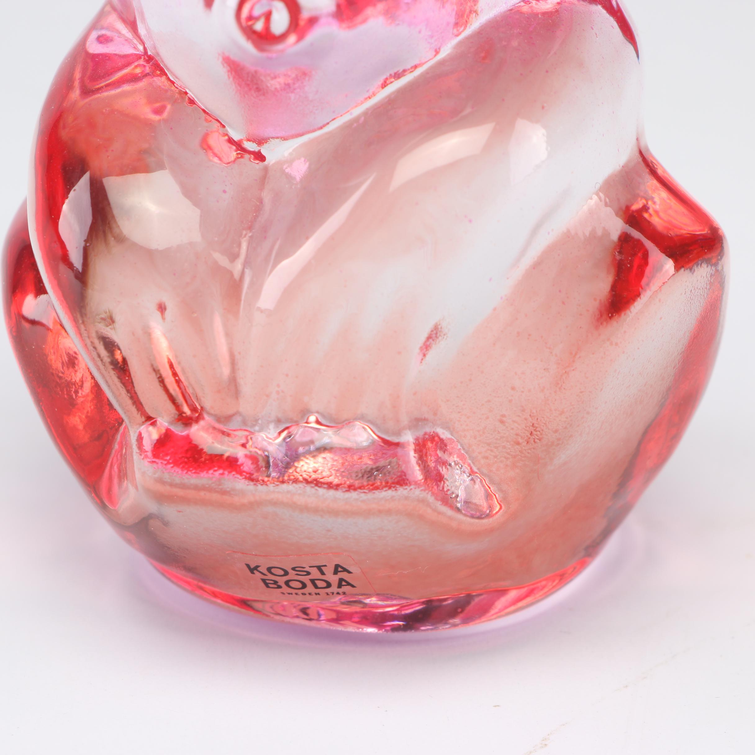 "Coco the Monkey" Kosta Boda Art Glass Figurine