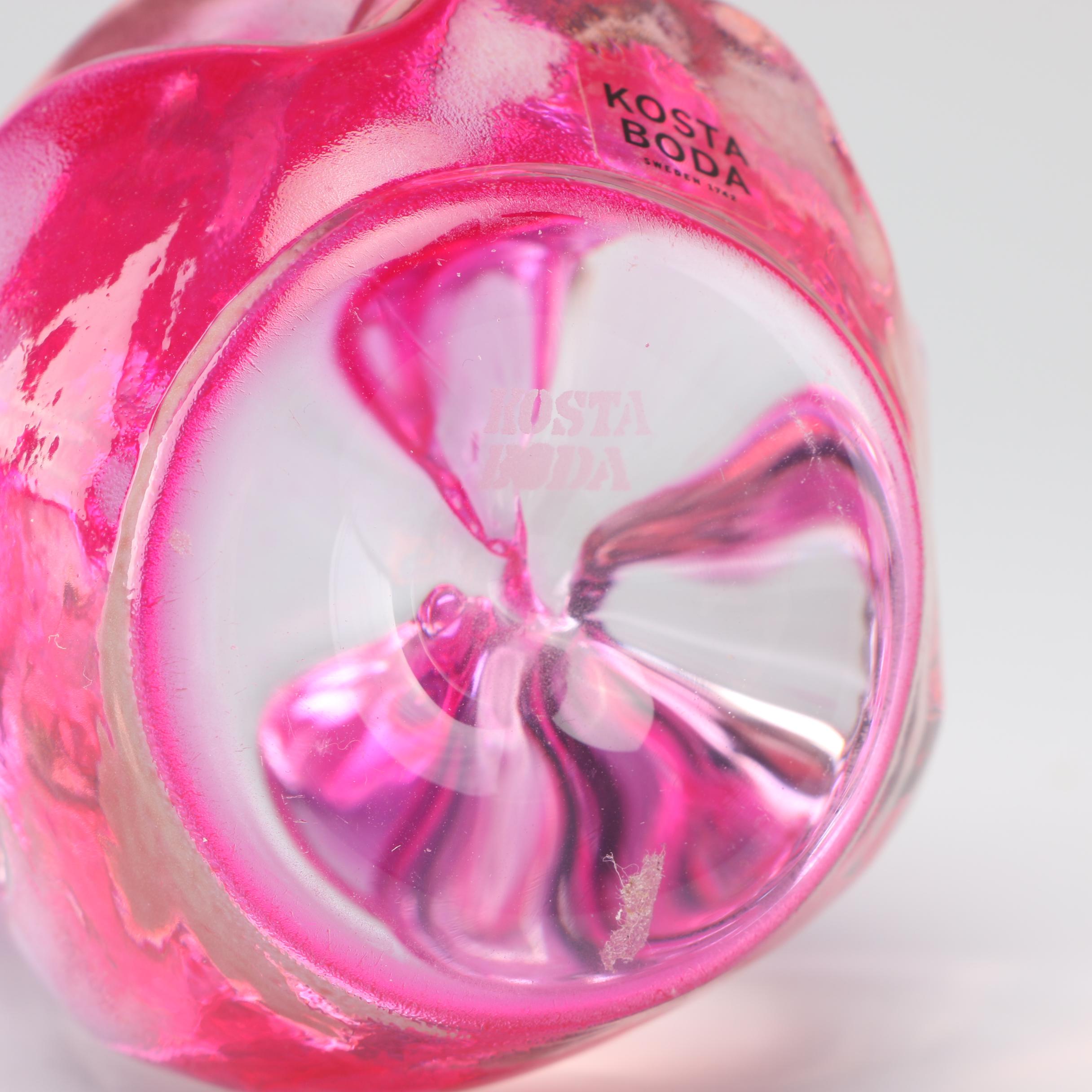 "Coco the Monkey" Kosta Boda Art Glass Figurine