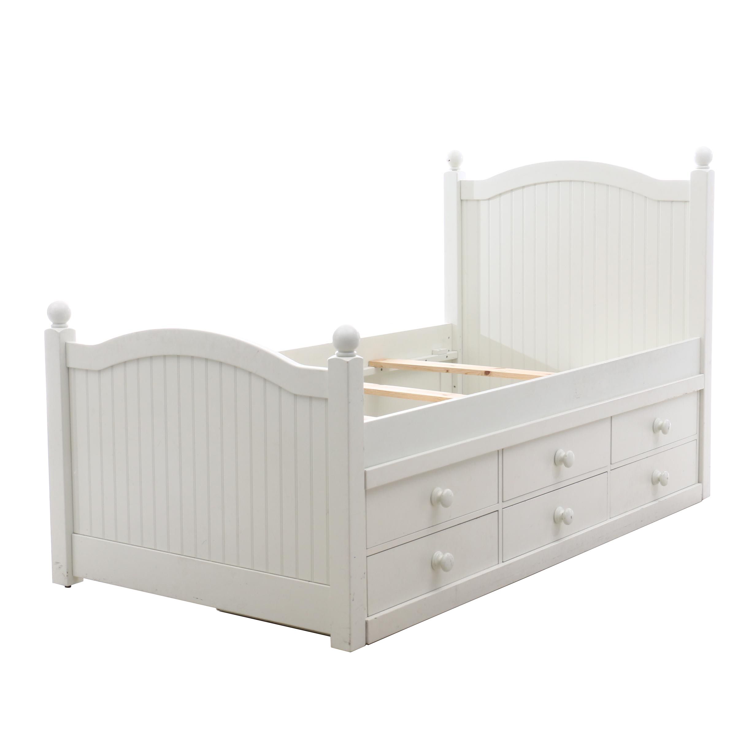 Pottery Barn Kids Twin Bed with Storage, Contemporary