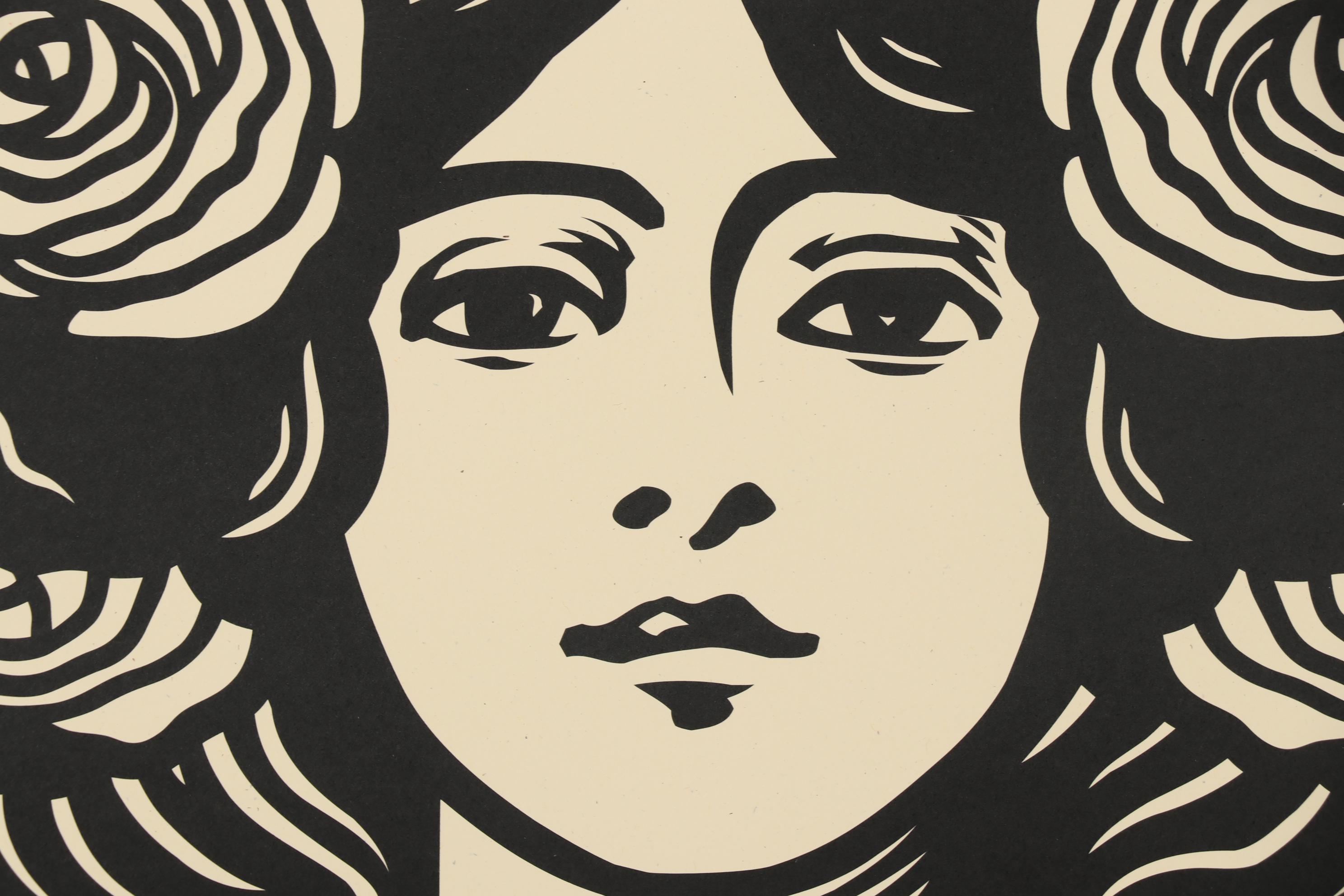 Shepard Fairey Offset Print "Make Art Not War"