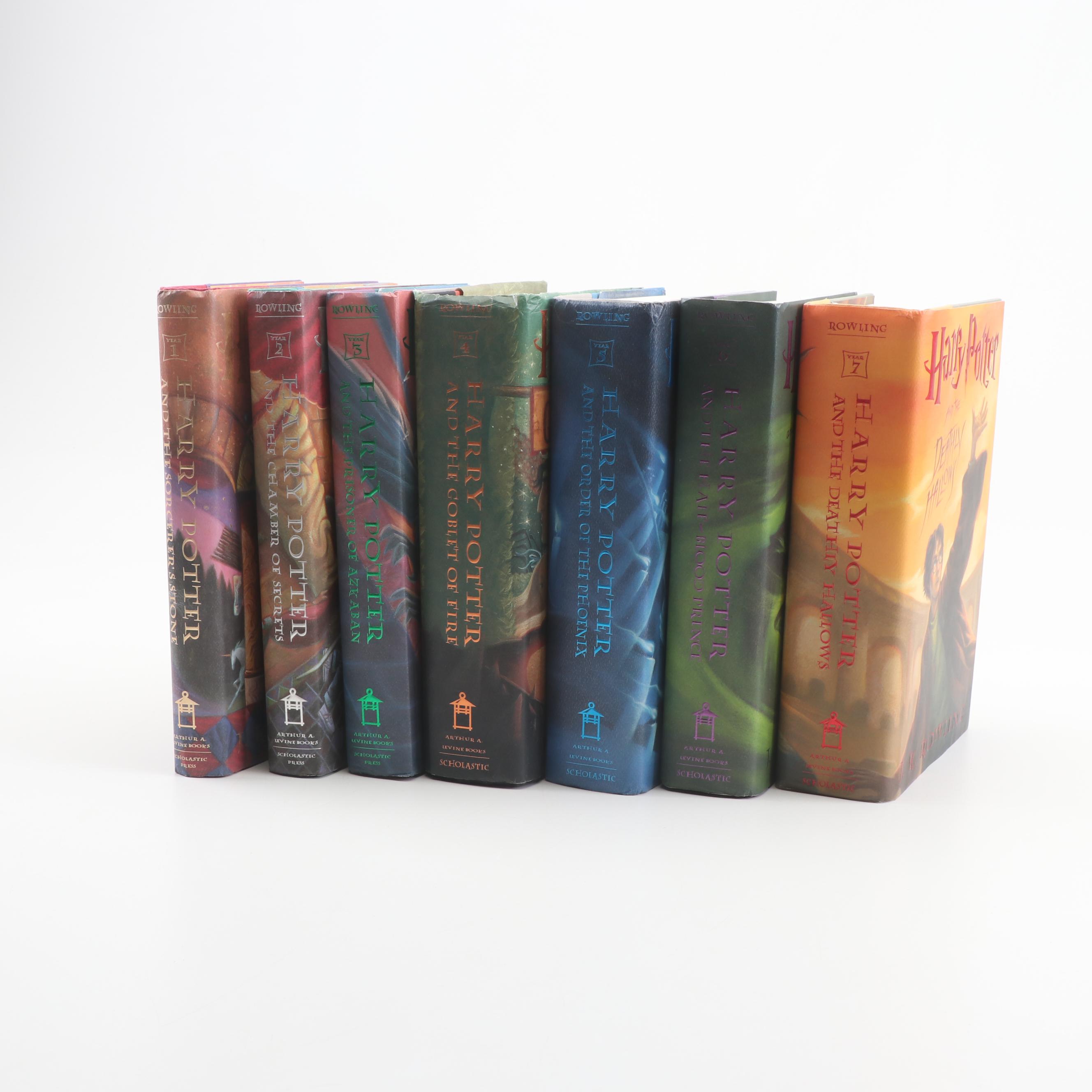 First American Edition Complete "Harry Potter" Series by J. K. Rowling