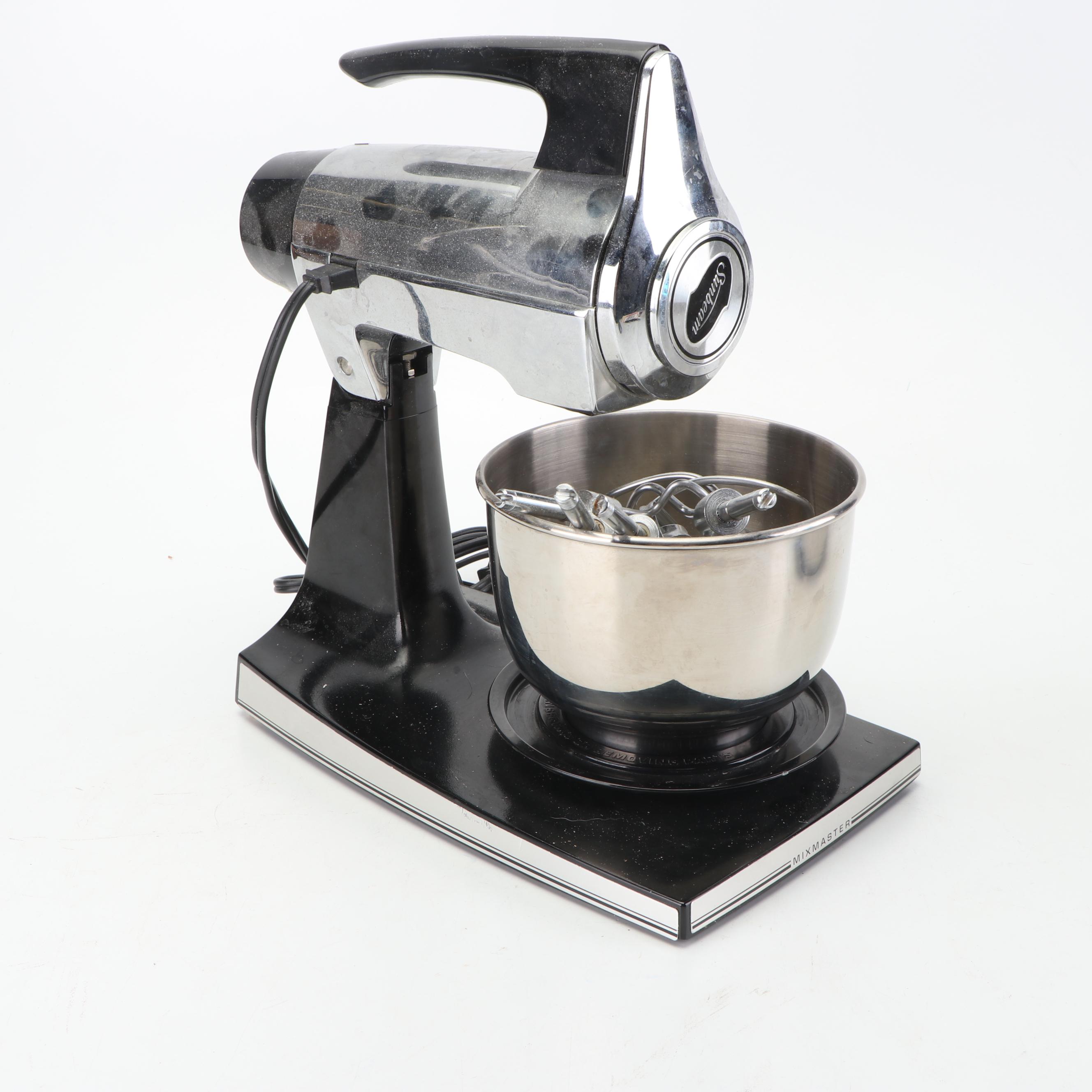 Sunbeam Mixmaster Stand Mixer with Stainless Steel Bowl, Contemporary