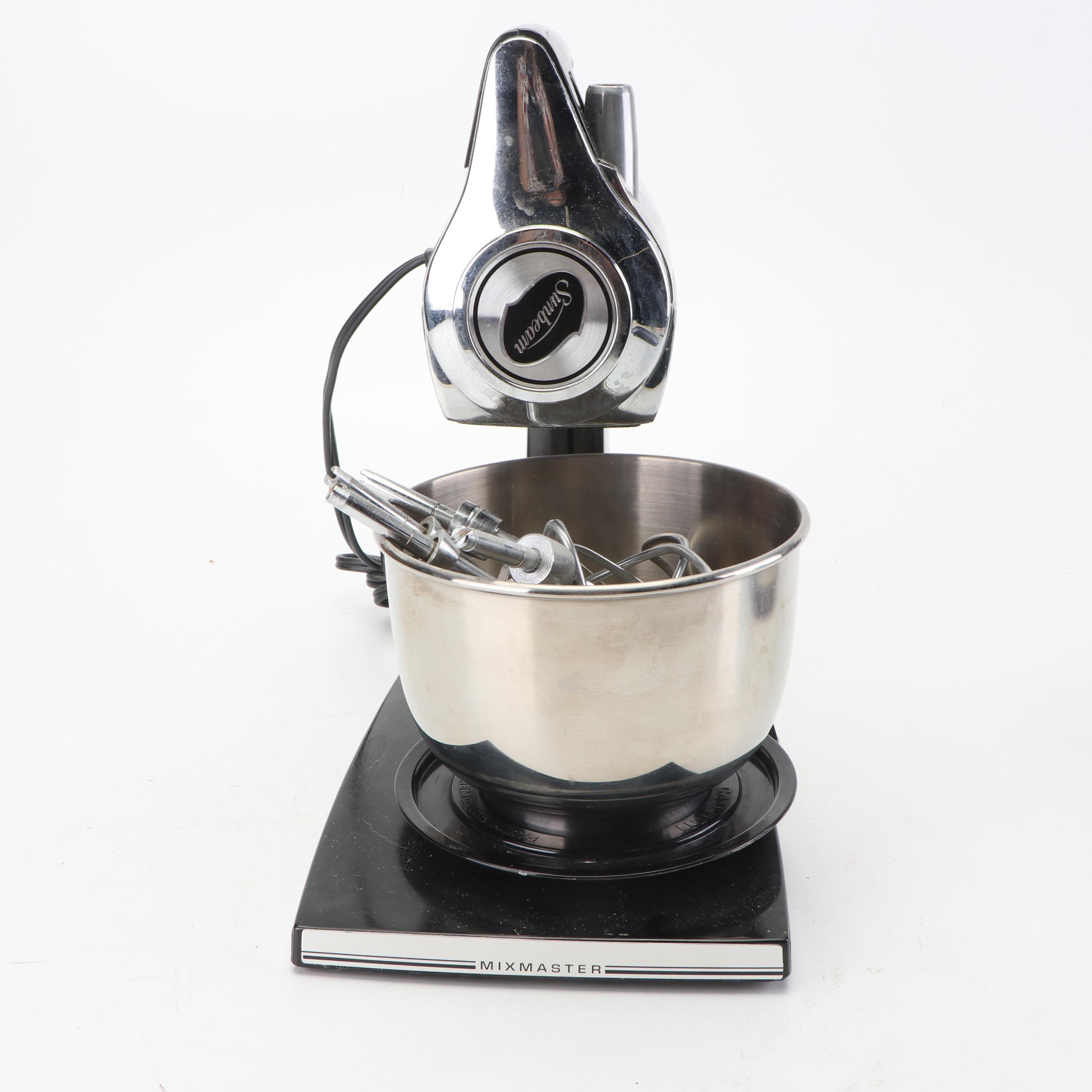 Sunbeam Mixmaster Stand Mixer with Stainless Steel Bowl, Contemporary