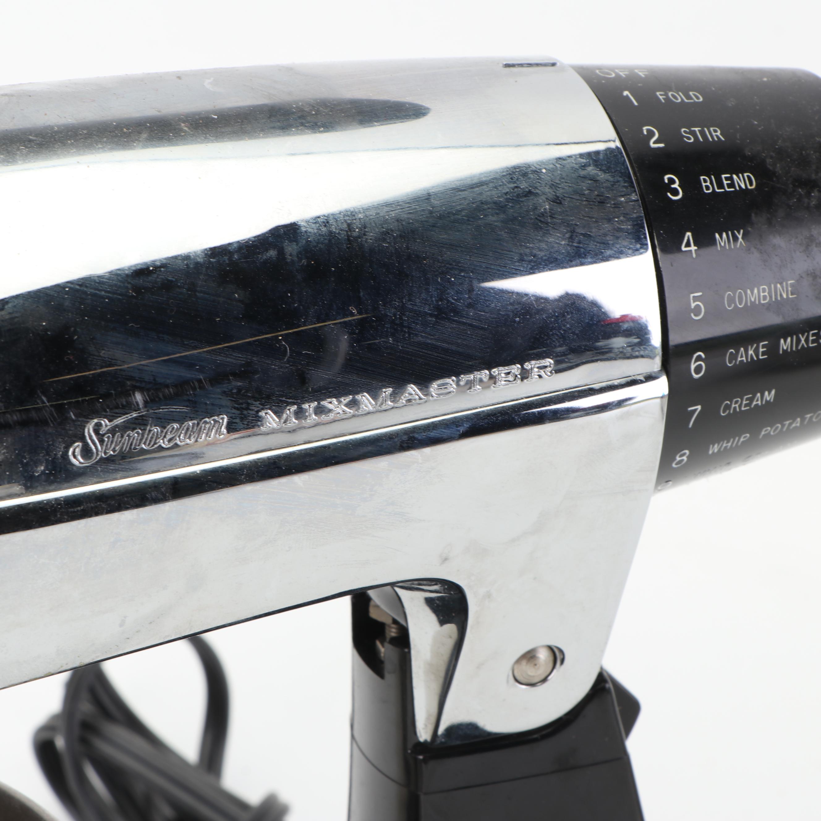 Sunbeam Mixmaster Stand Mixer with Stainless Steel Bowl, Contemporary