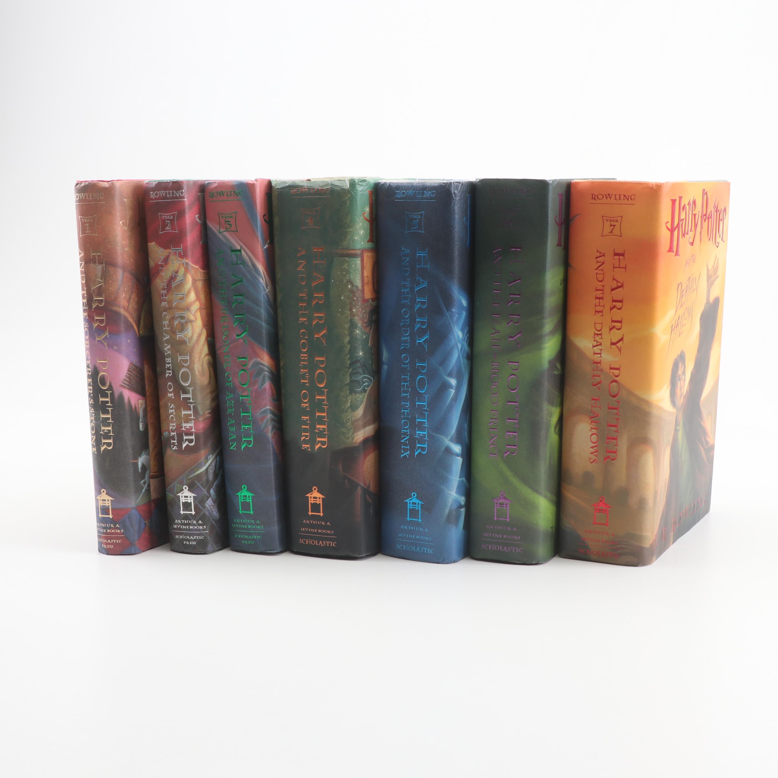 First American Edition Complete "Harry Potter" Series by J. K. Rowling