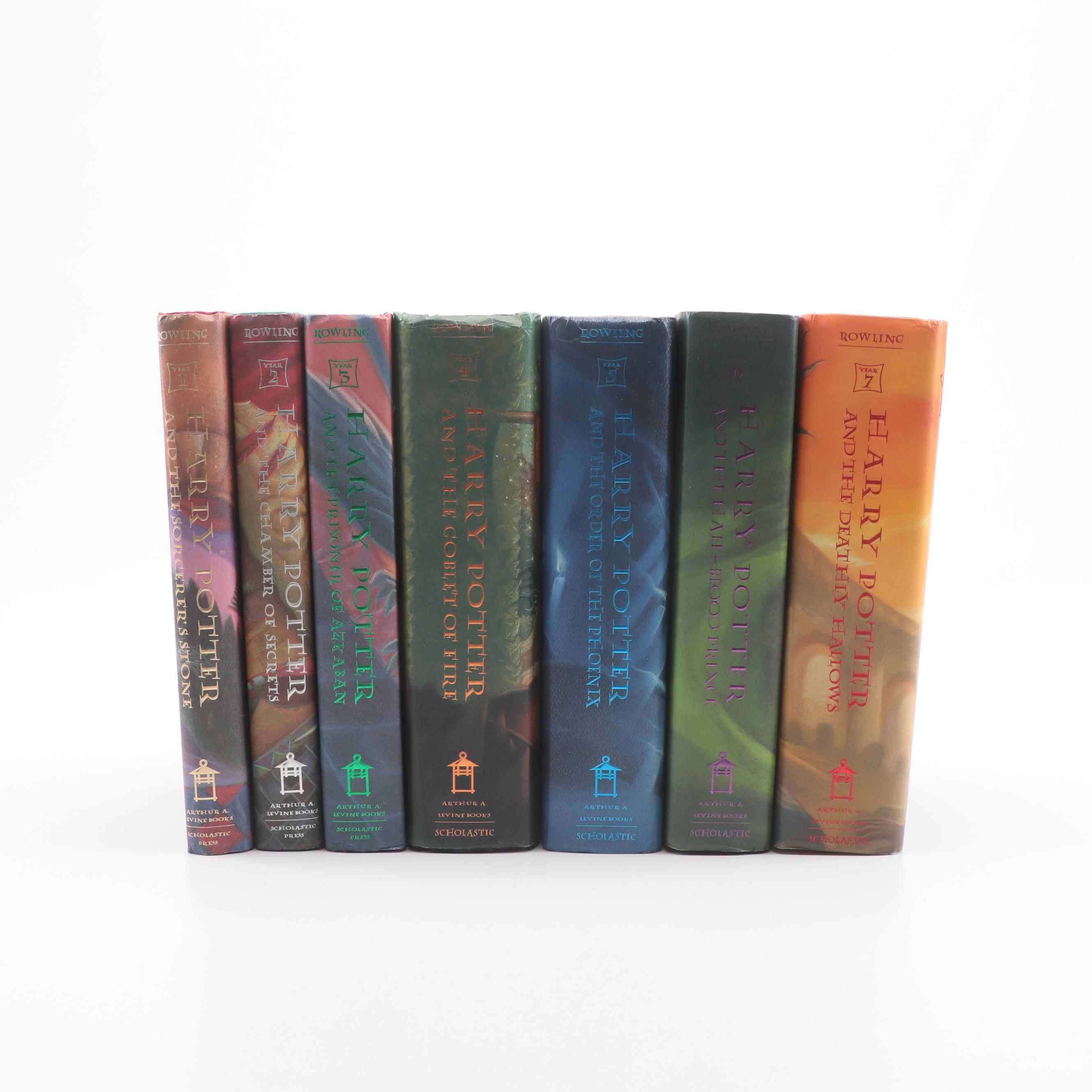 First American Edition Complete "Harry Potter" Series by J. K. Rowling