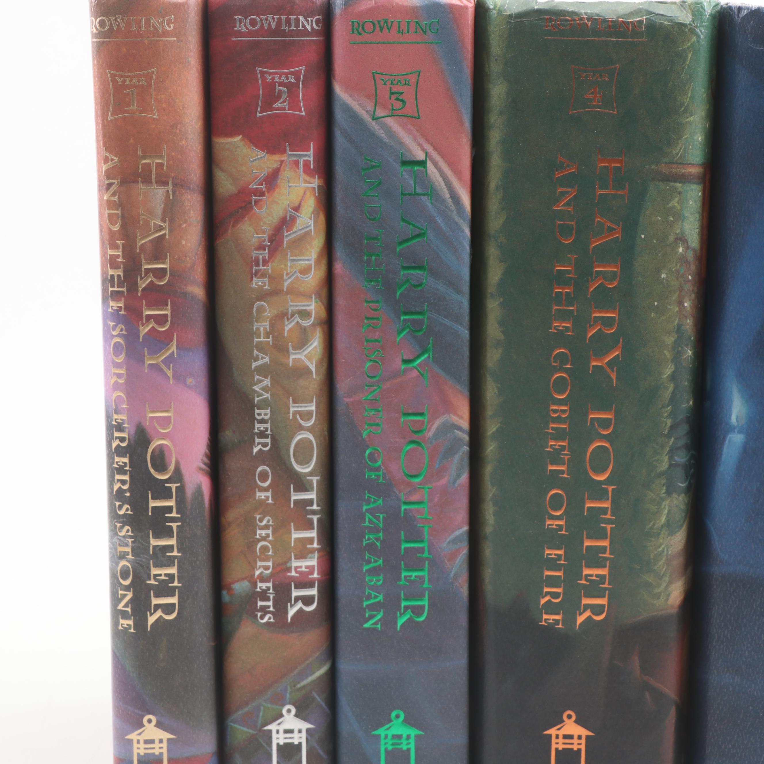 First American Edition Complete "Harry Potter" Series by J. K. Rowling