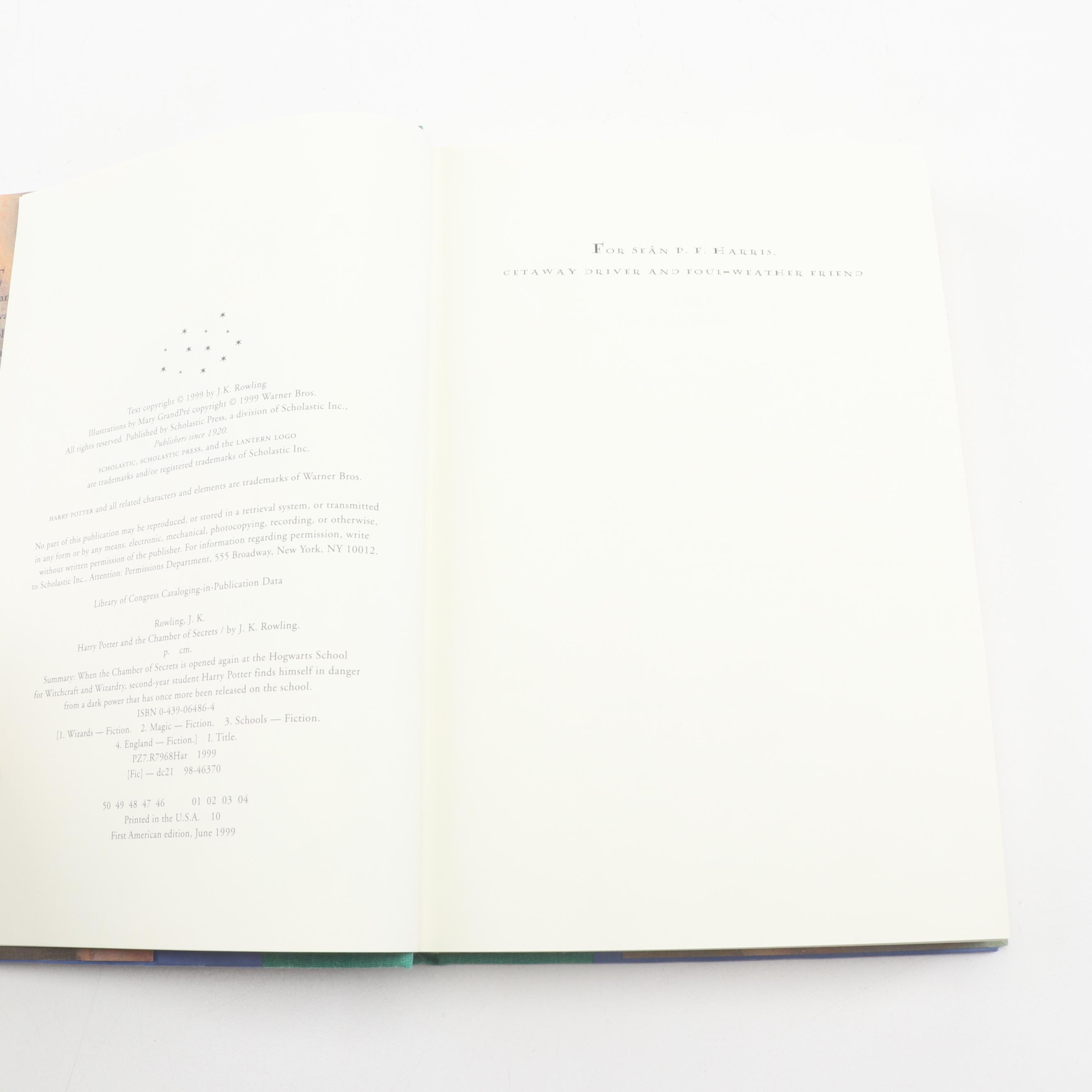 First American Edition Complete "Harry Potter" Series by J. K. Rowling