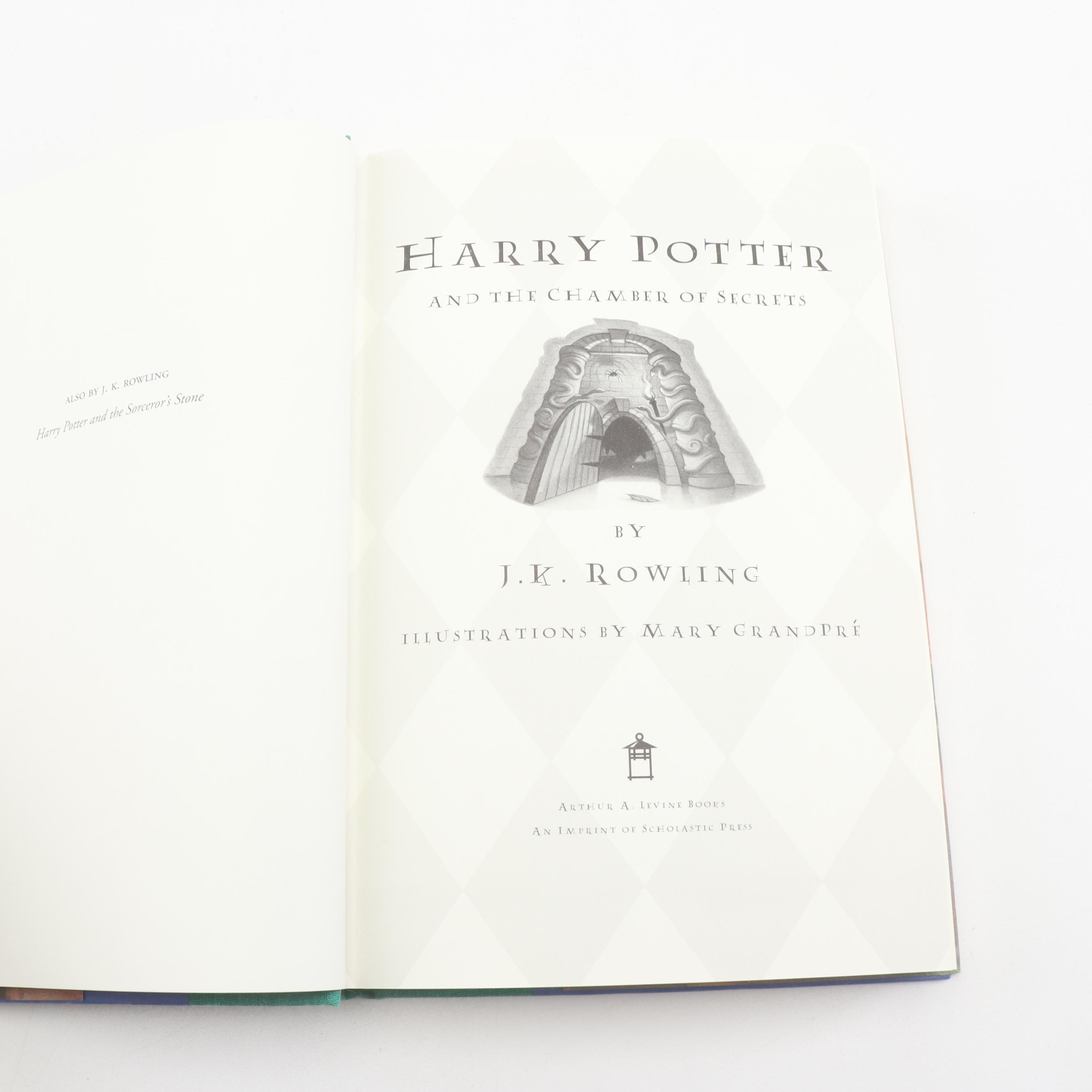 First American Edition Complete "Harry Potter" Series by J. K. Rowling