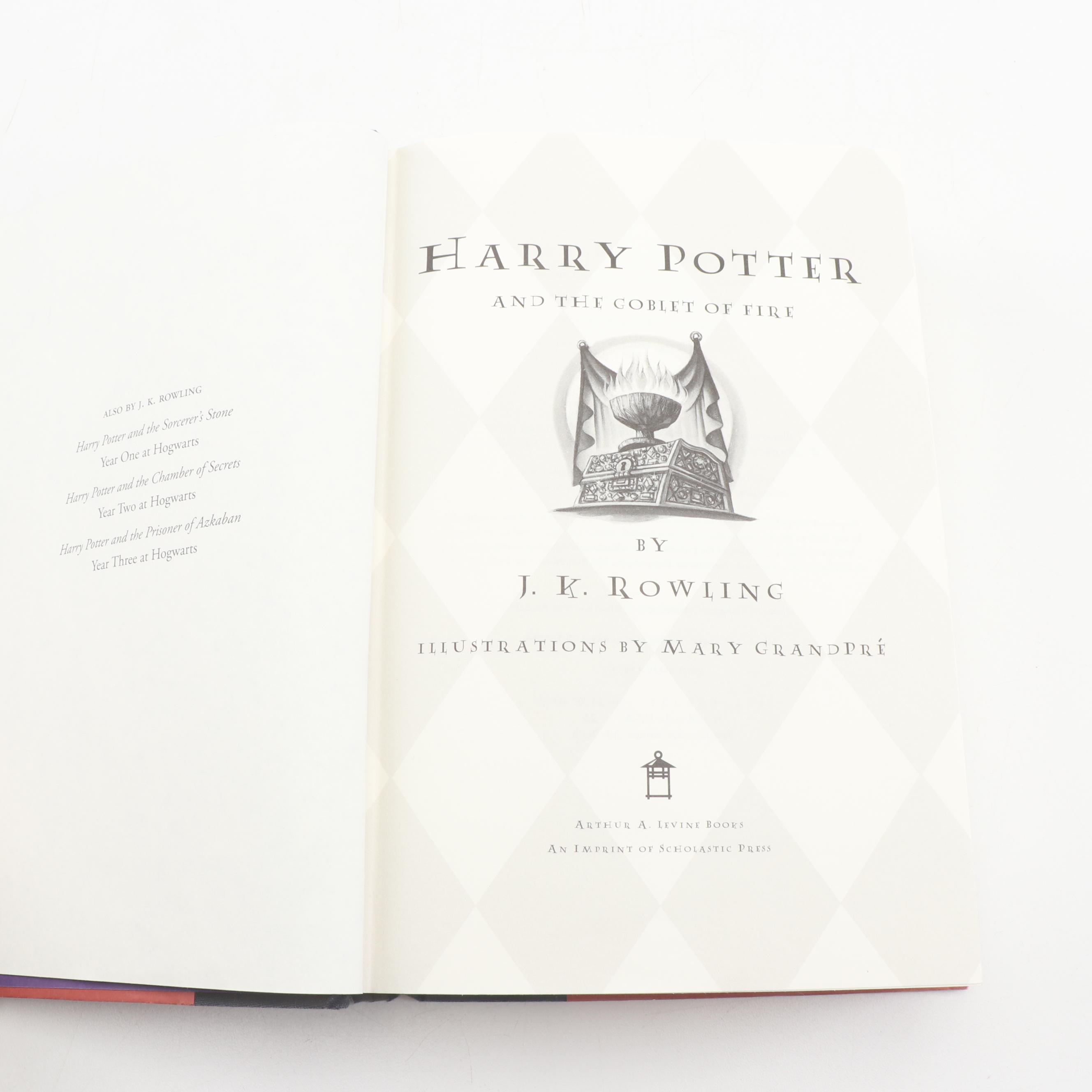 First American Edition Complete "Harry Potter" Series by J. K. Rowling