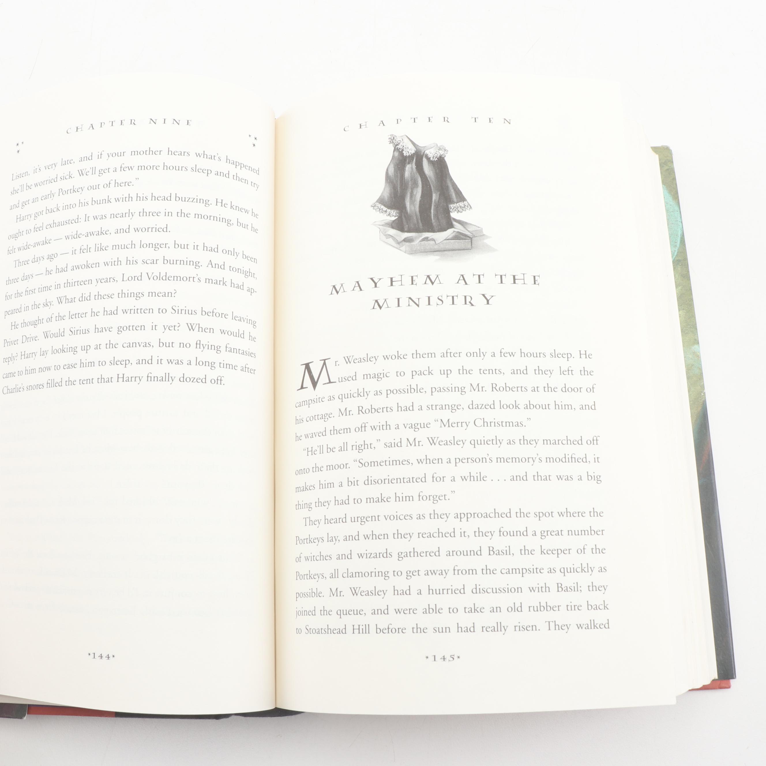 First American Edition Complete "Harry Potter" Series by J. K. Rowling