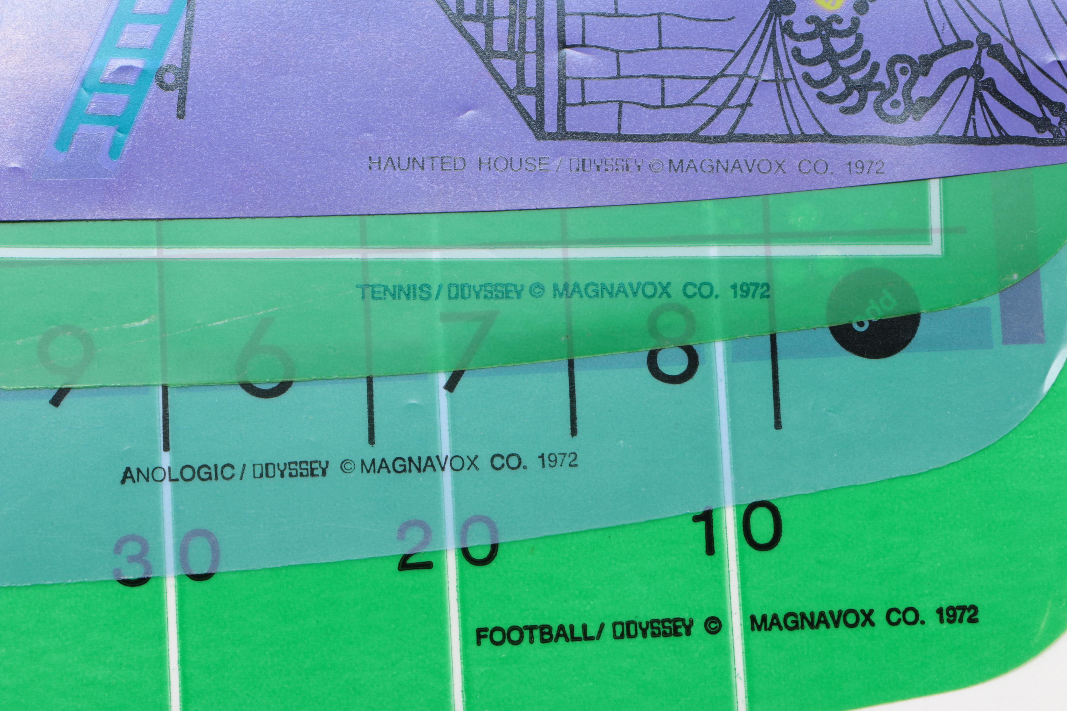 Magnavox Odyssey 1TL200 Game Console, 1972