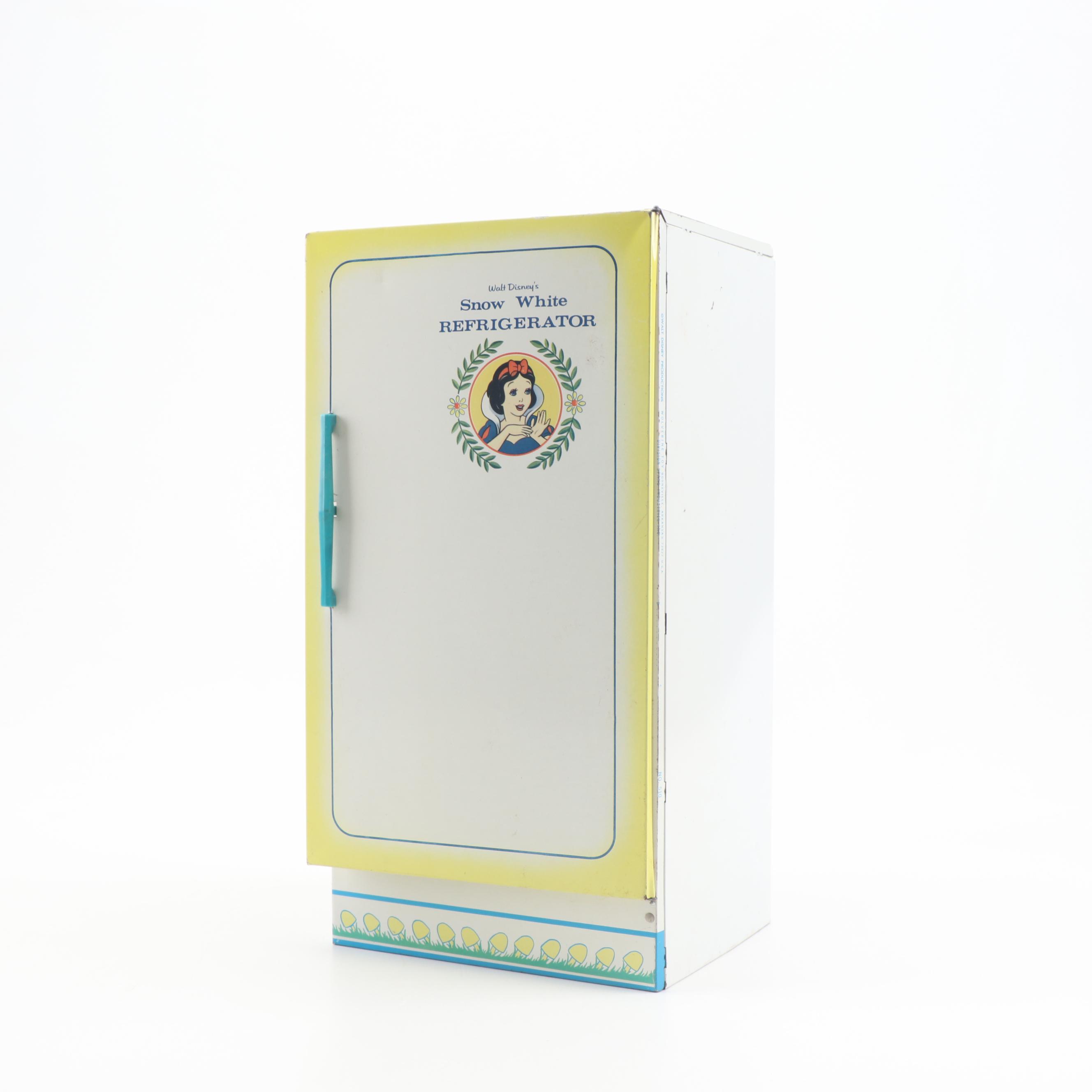 Disney Snow White Refrigerator Tin Dollhouse Toy