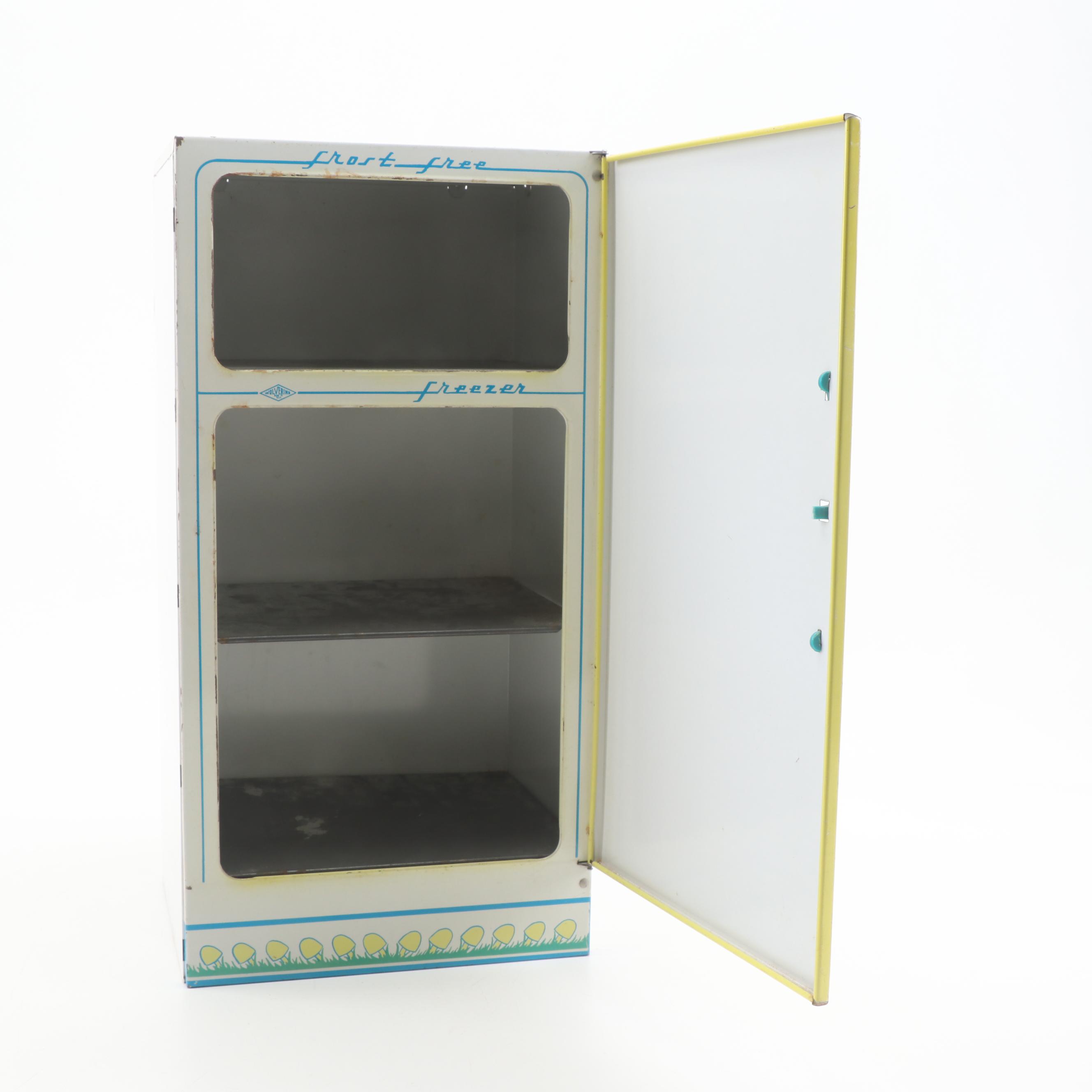 Disney Snow White Refrigerator Tin Dollhouse Toy