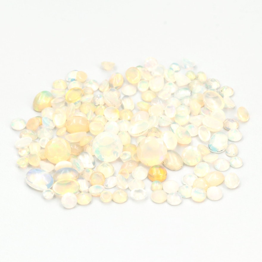 Loose 34.13 CTW Opal Stones