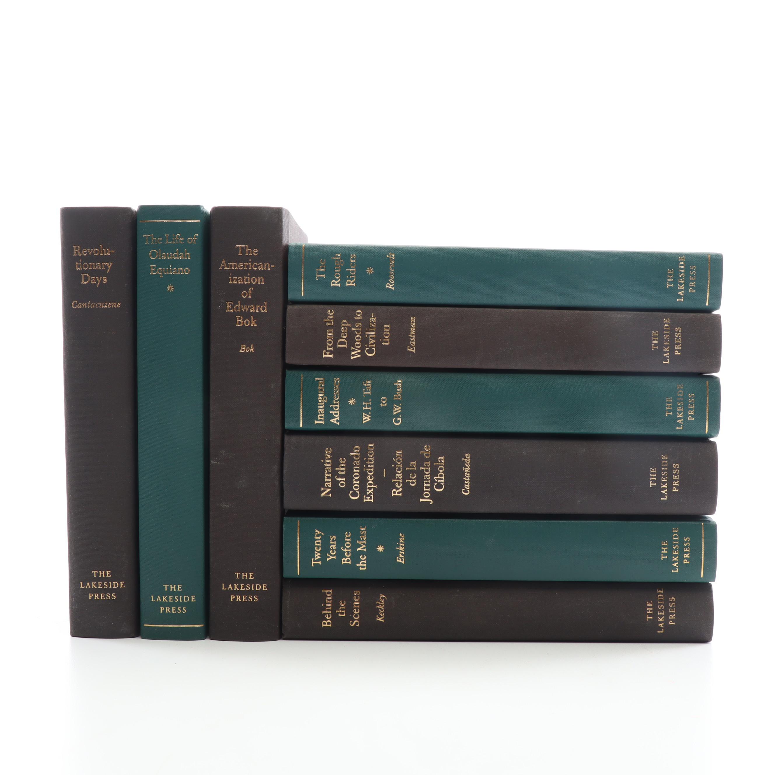 Collection of The Lakeside Classics Biographies and Autobiographies