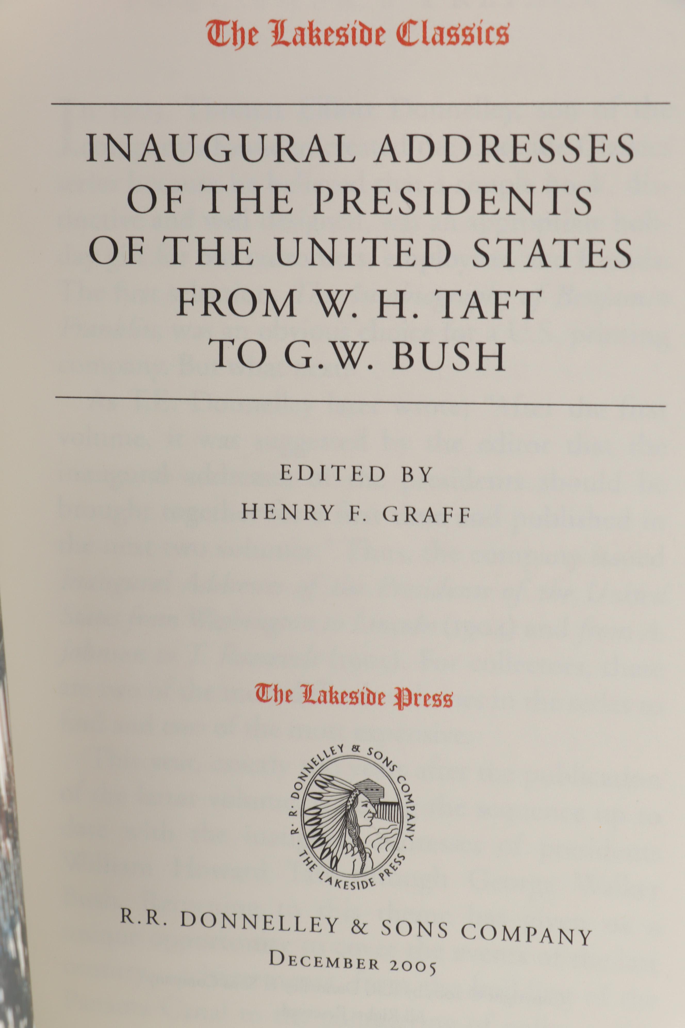 Collection of The Lakeside Classics Biographies and Autobiographies