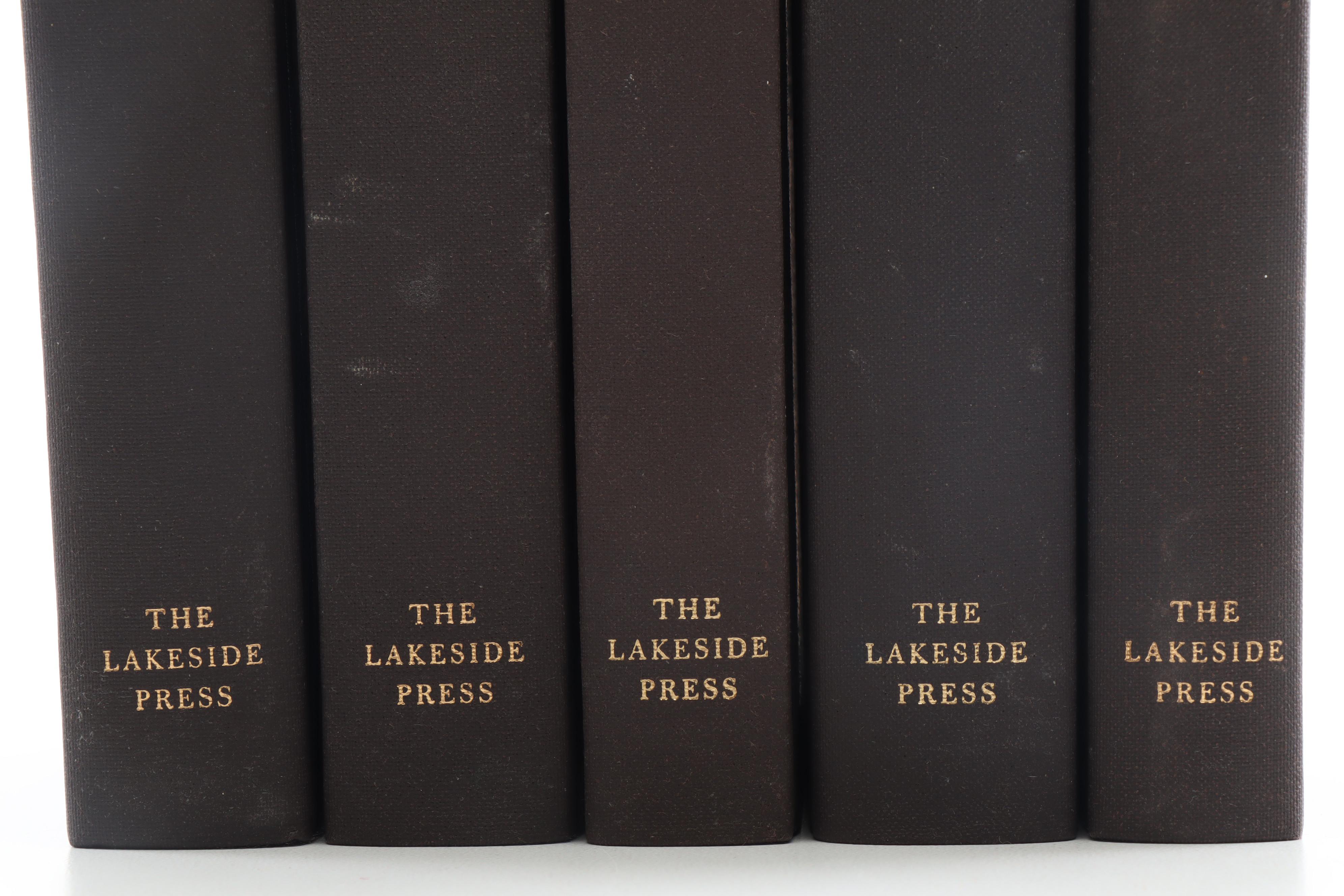 Collection of The Lakeside Classics Biographies and Autobiographies