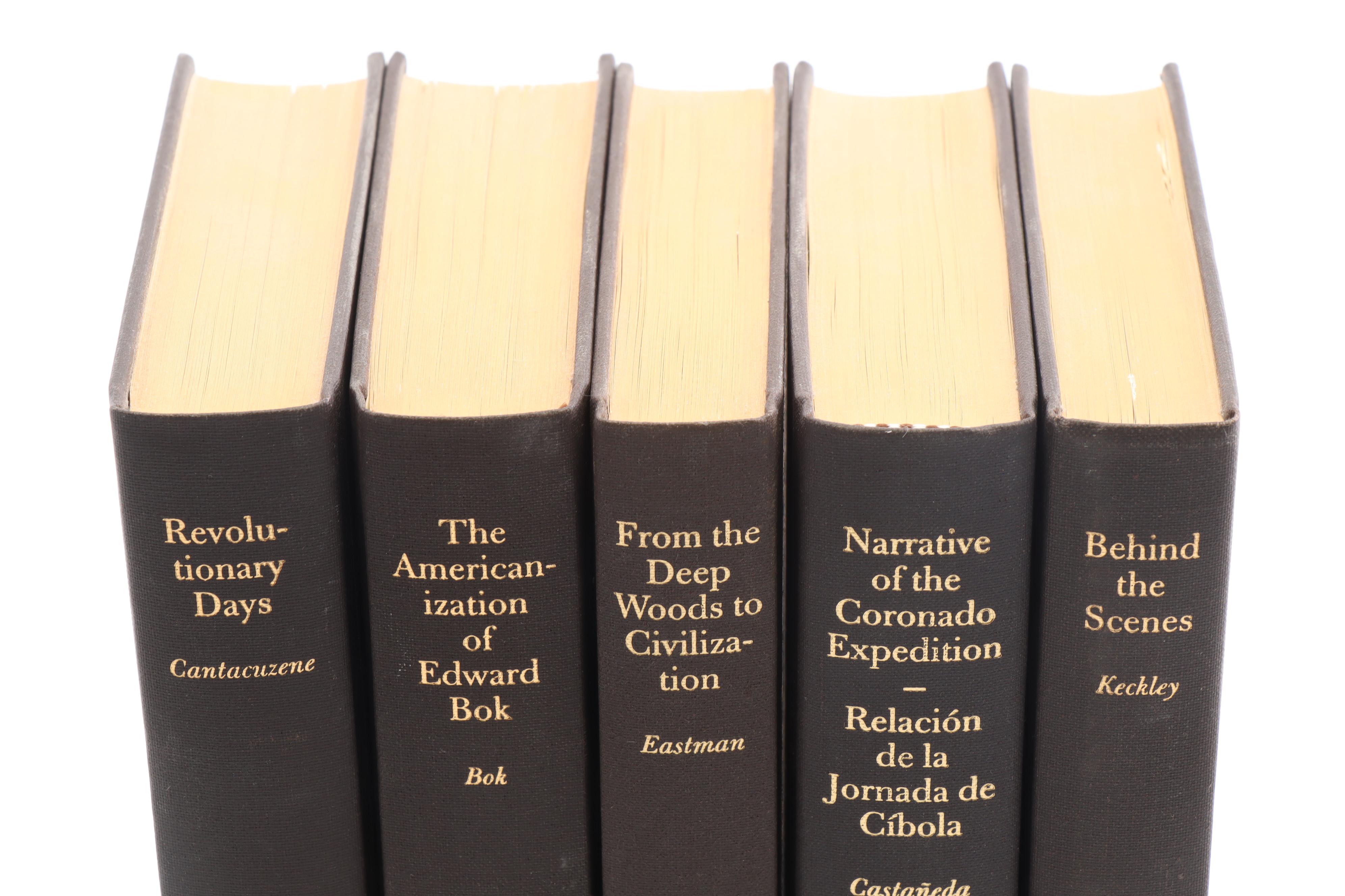 Collection of The Lakeside Classics Biographies and Autobiographies