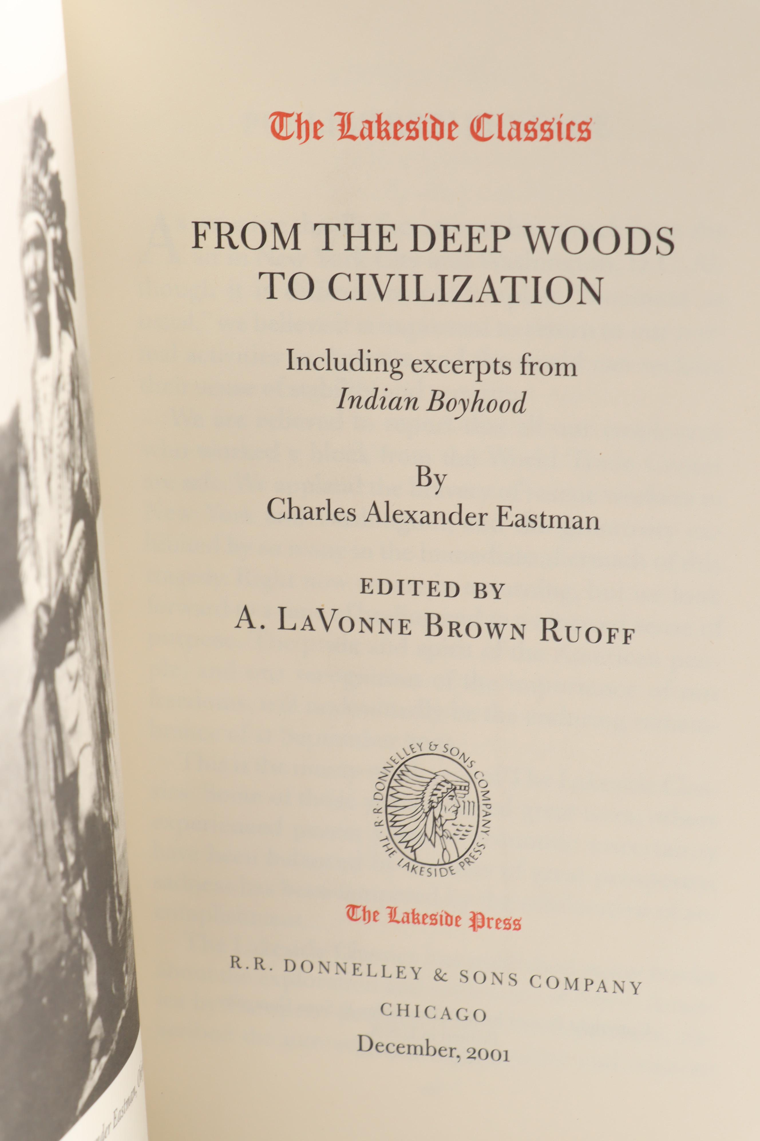 Collection of The Lakeside Classics Biographies and Autobiographies