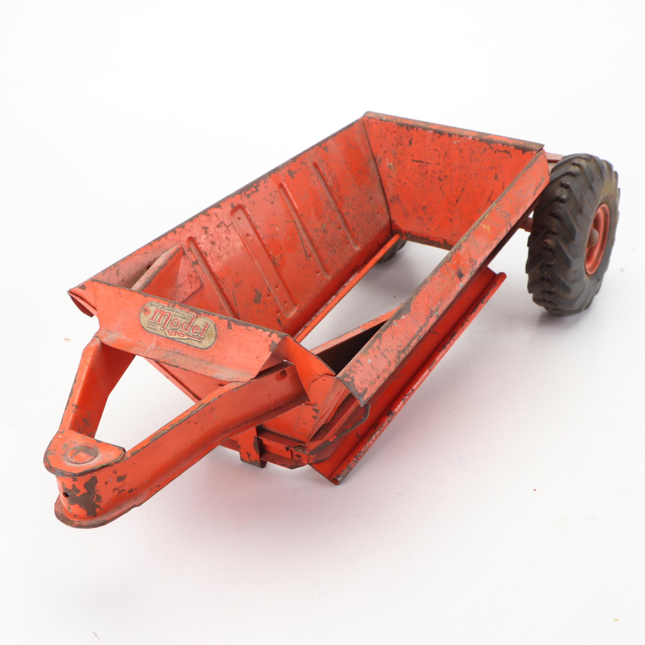 Doepke Mfg. Co. "Euclid The Pioneer" Tractor with Dump Trailer, Mid-Century