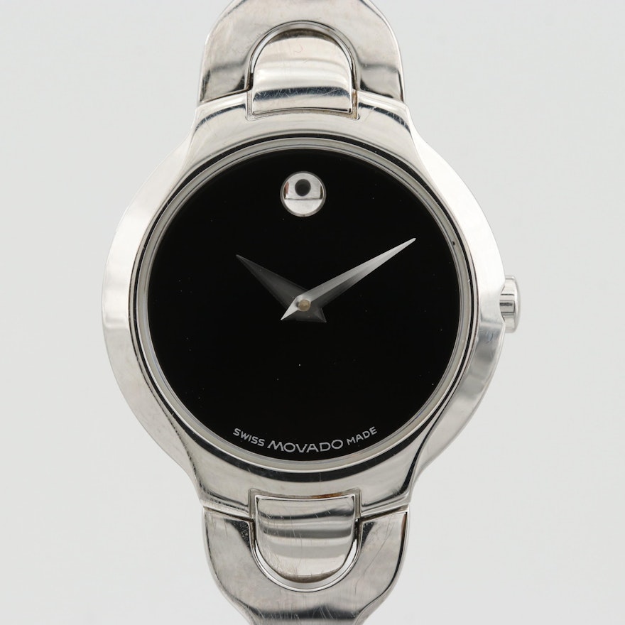 Movado Kara Stainless Steel Quartz Wristwatch