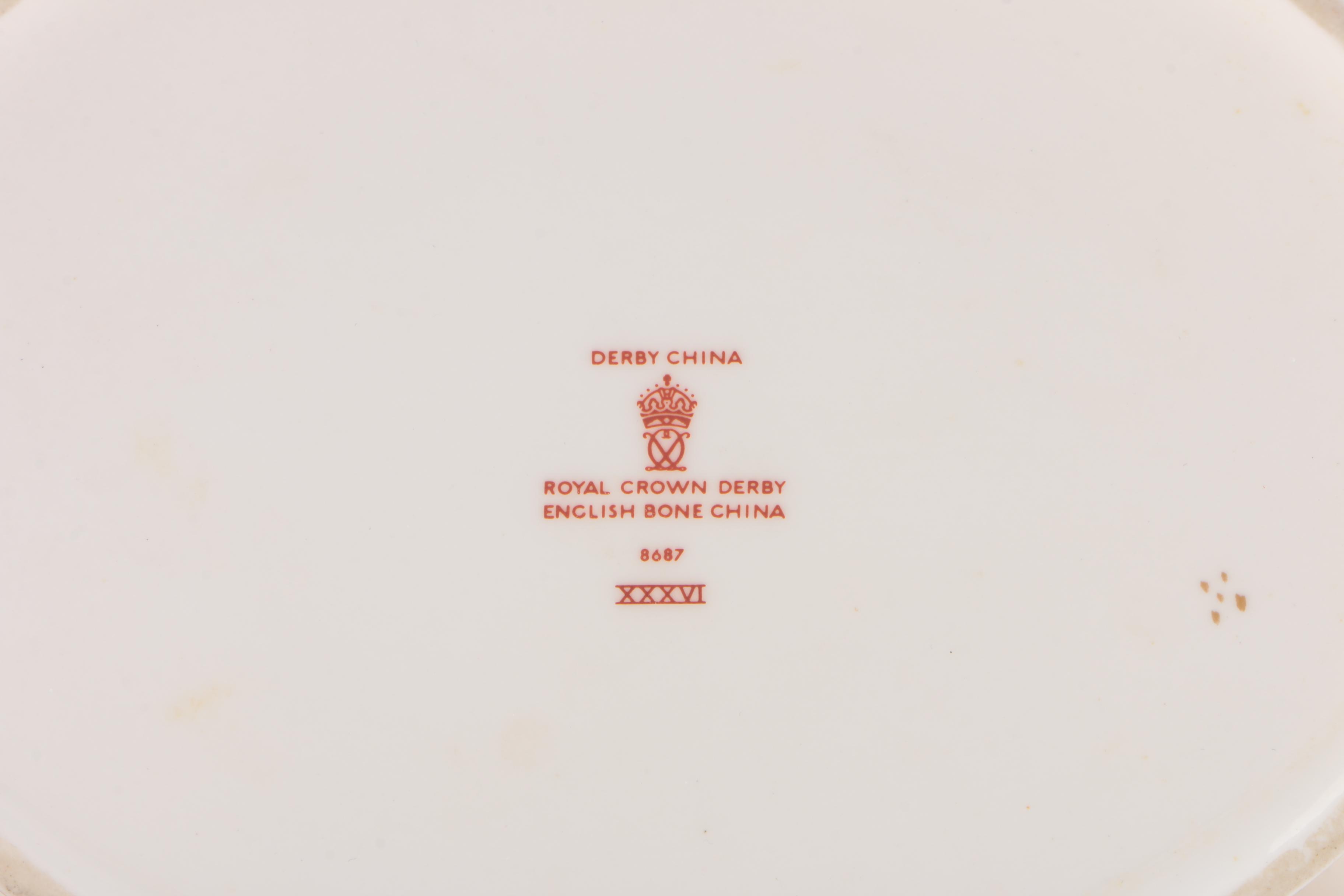 Royal Crown Derby "Traditional Imari" Tea Cups and "Gadroon Rose" Coffee Pot