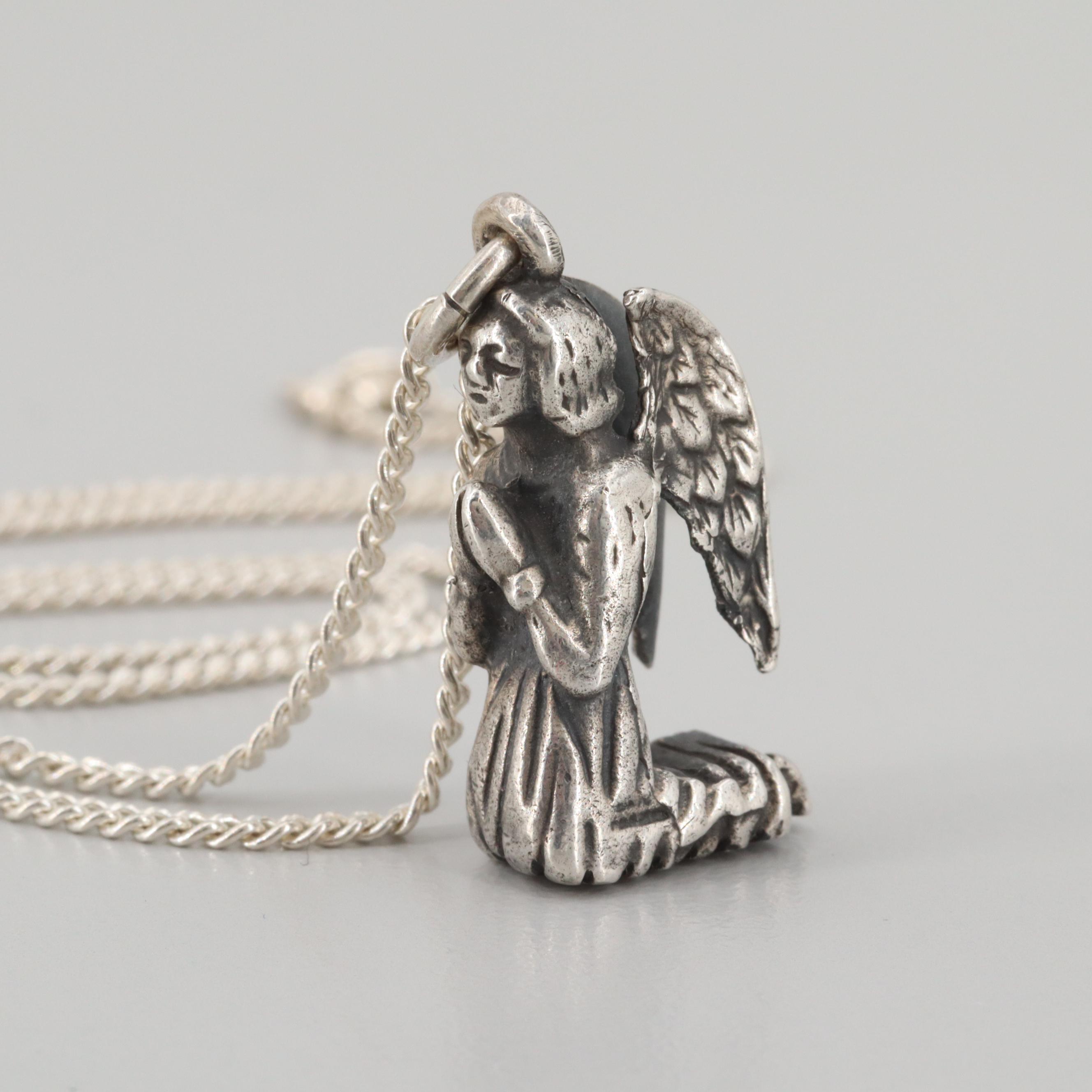 James Avery Sterling Silver Necklaces and Pendants with Religious Motif